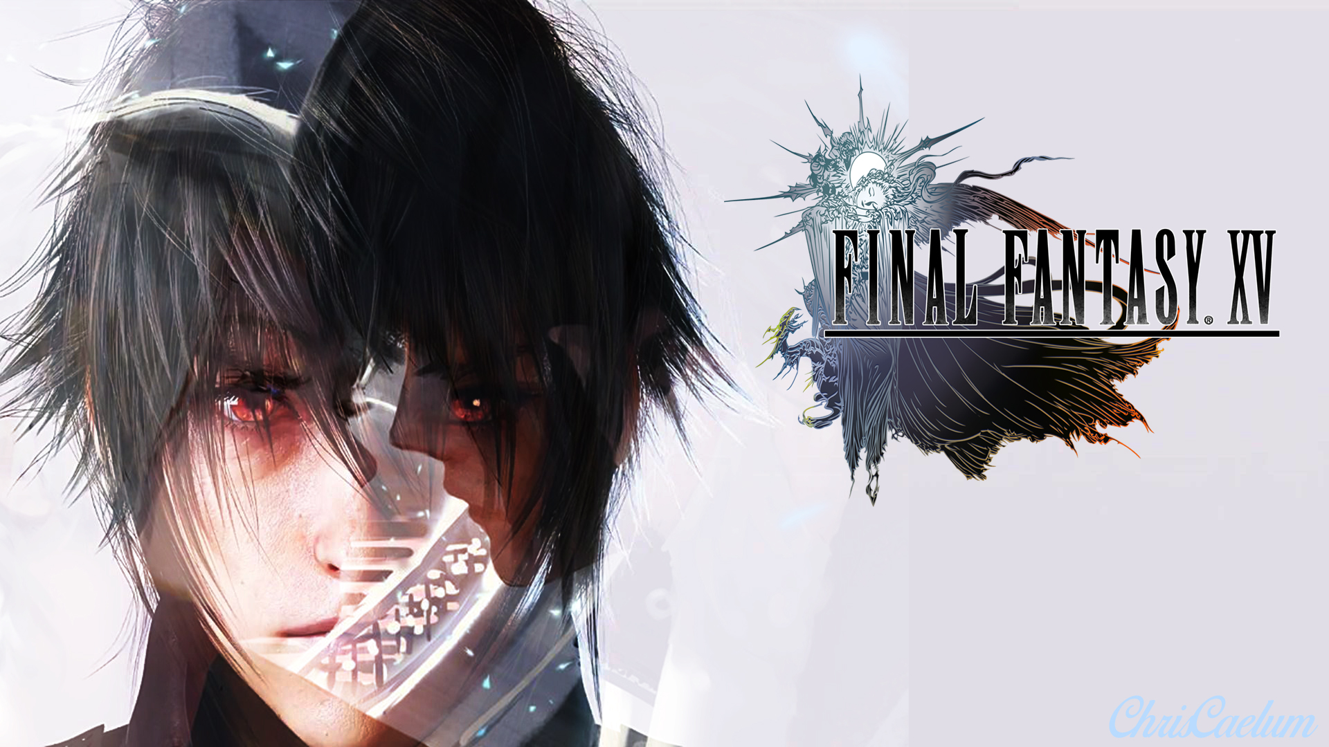 Noctis Final Fantasy XV Video Games Simple Background 1920x1080