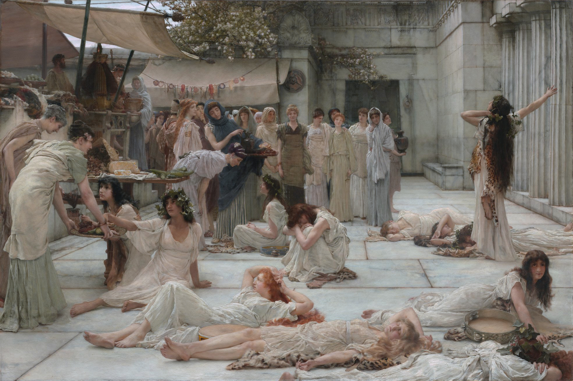 Classic Art Lawrence Alma Tadema Ancient Greece 1971x1310