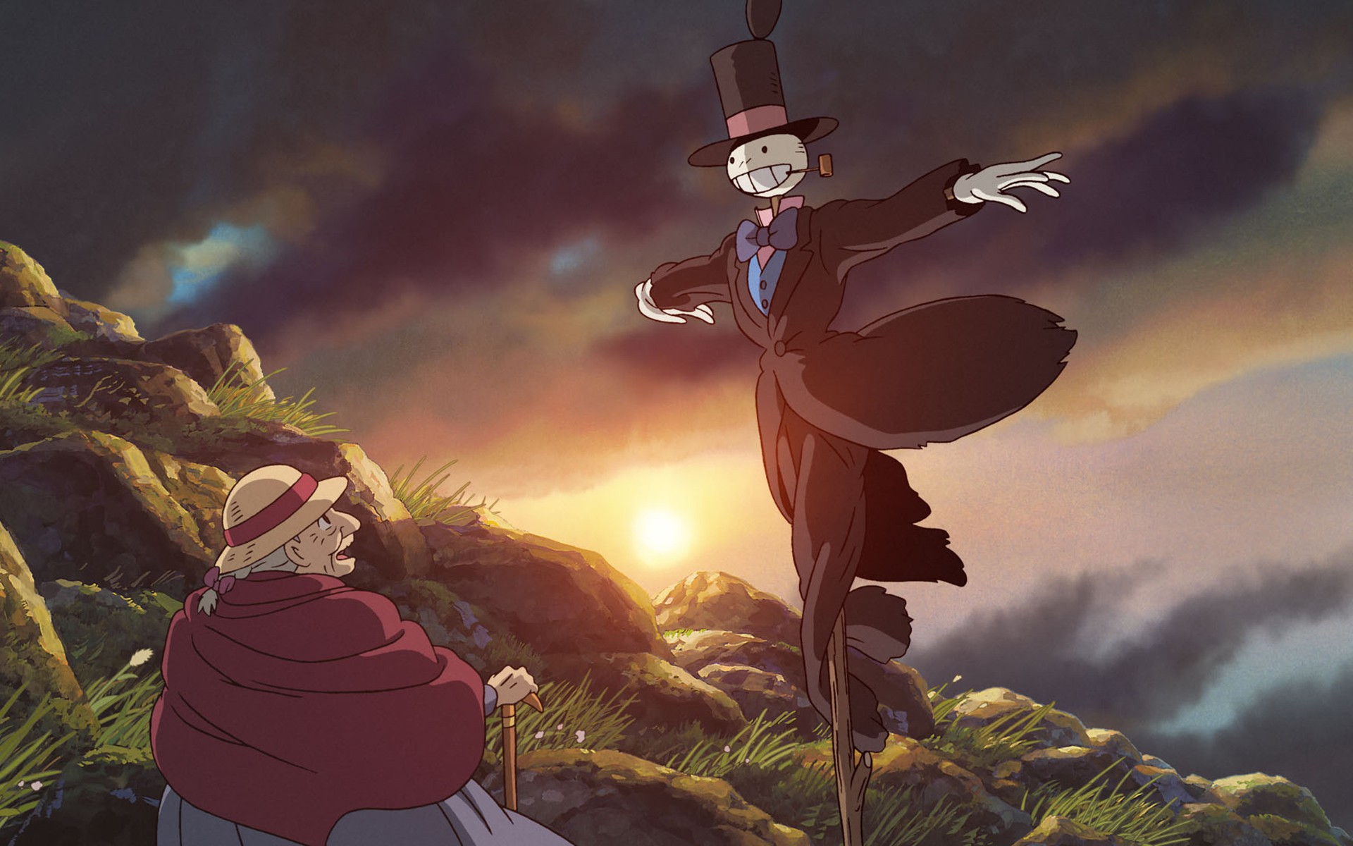 Anime Howls Moving Castle 1920x1200