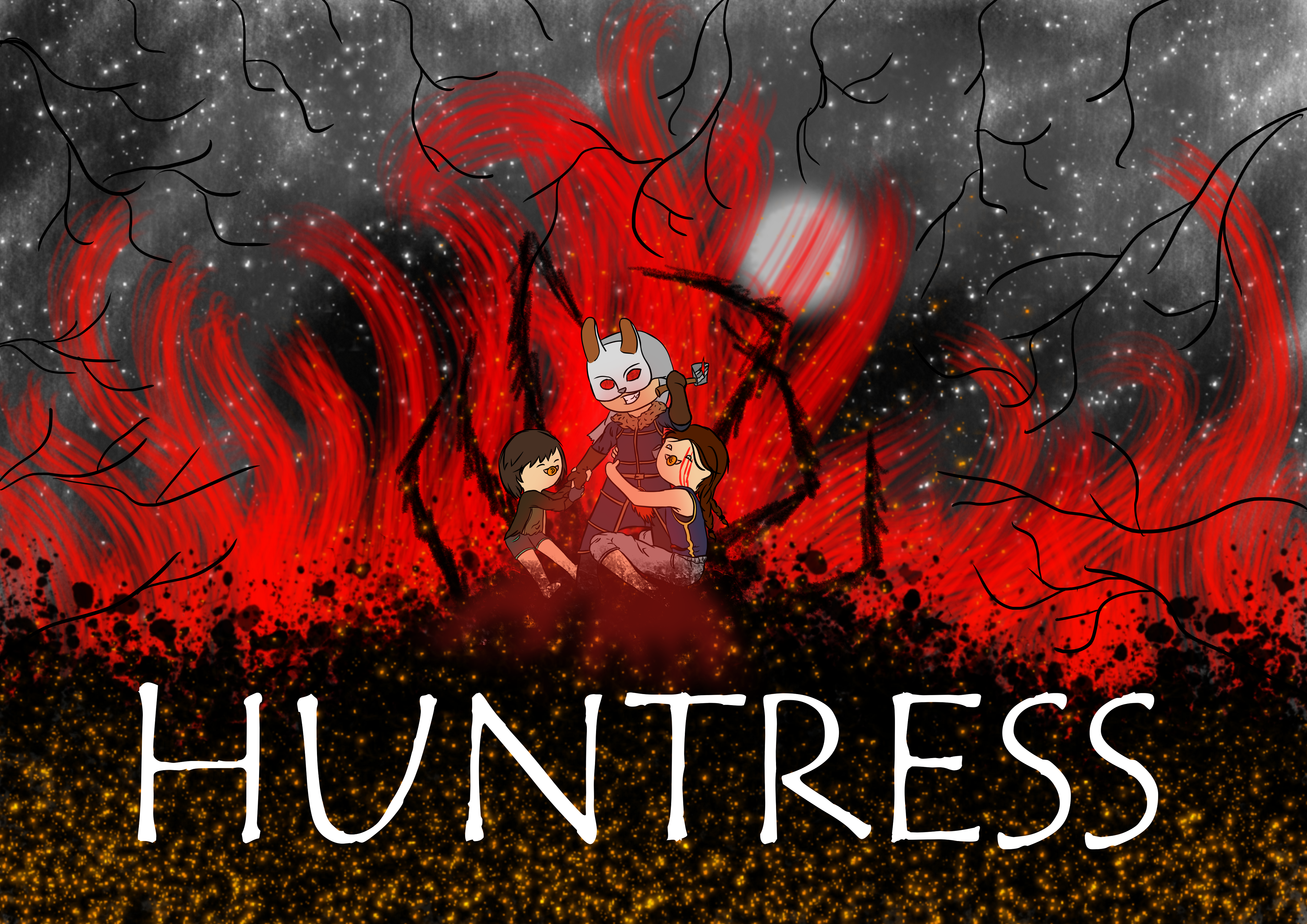 Huntress Dead By Daylight Teens Evil 4000x2829