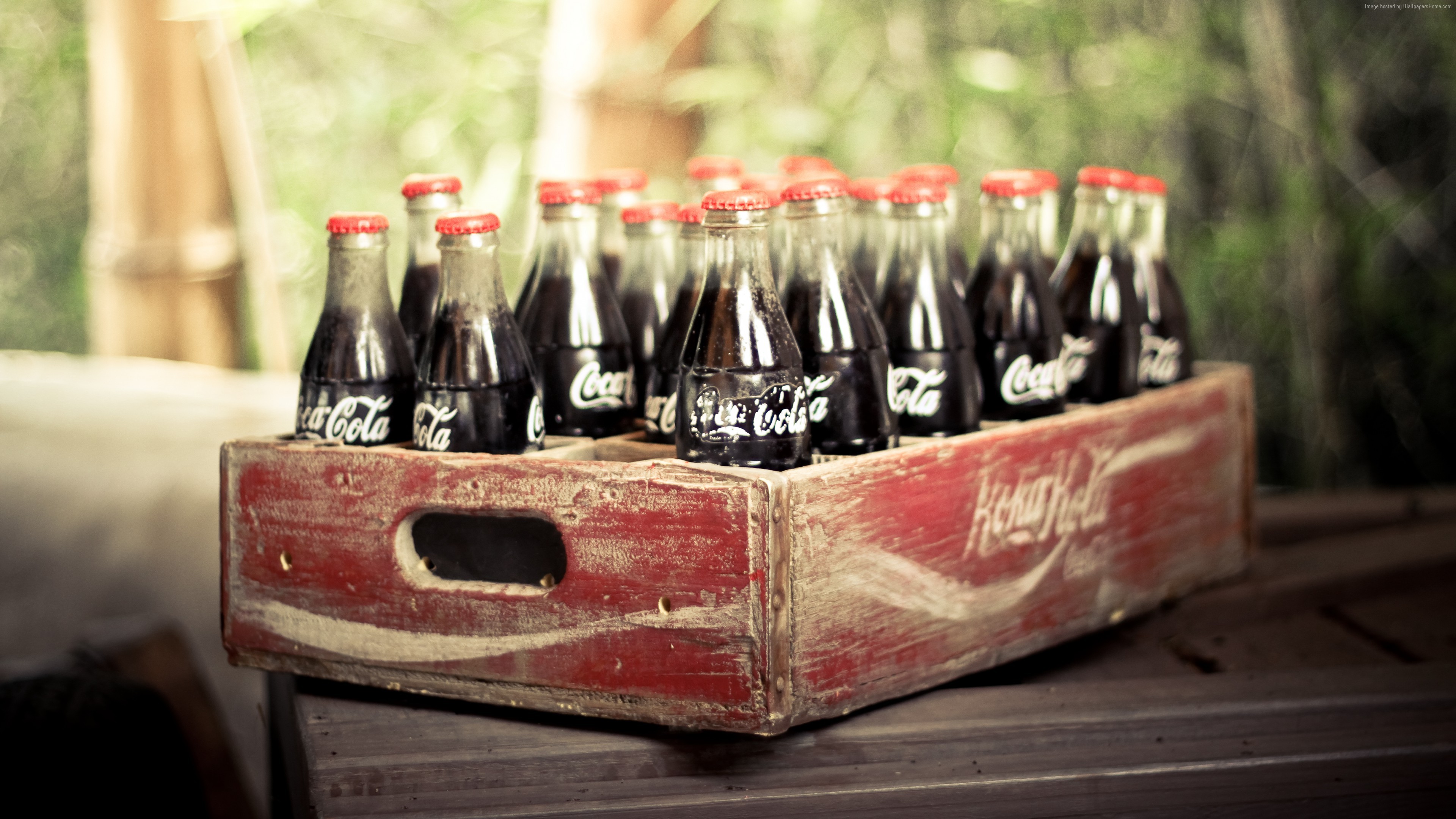 Drink Coca Cola Rustic 3840x2160