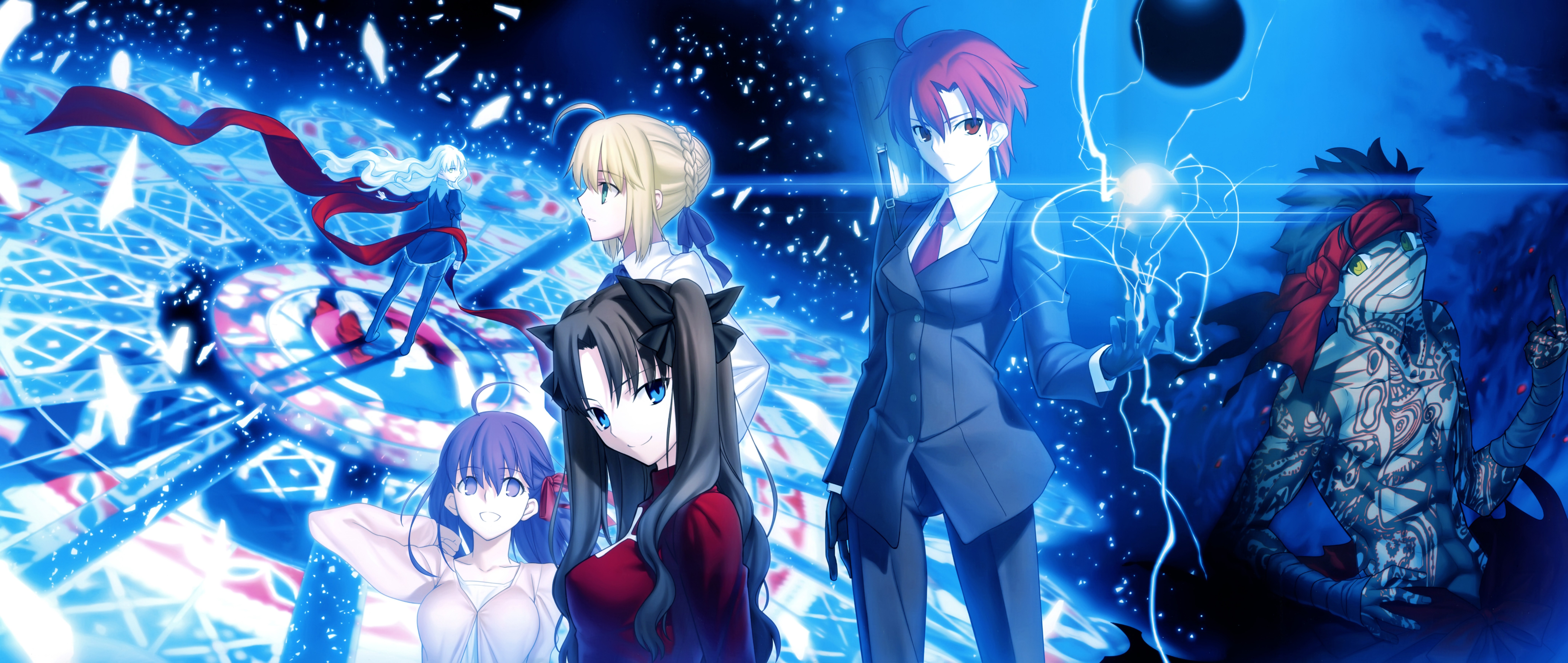 Type Moon Fate Series Saber Anime Girls Anime 8230x3478