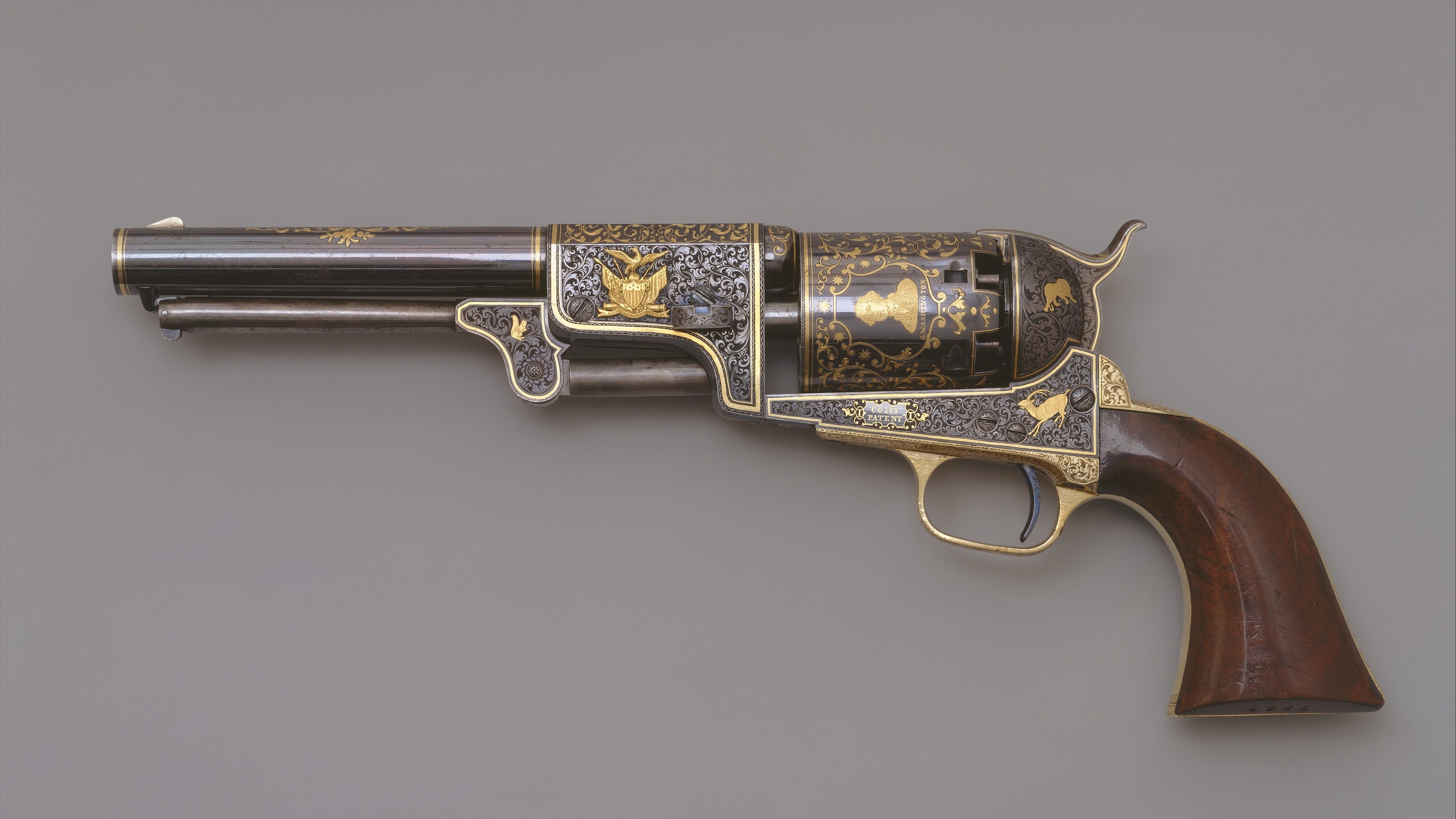 Weapons Colt Revolver 3850x2166