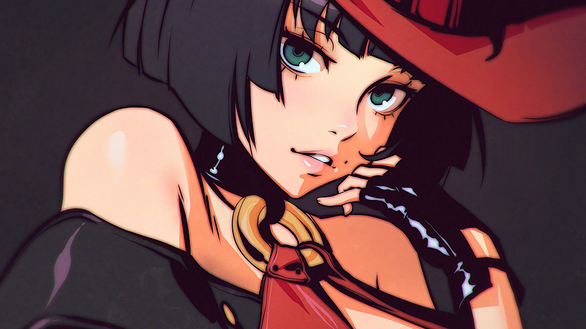 Ilya Kuvshinov Drawing Cowboy Hats Guilty Gear I No Guilty Gear 1920x1080