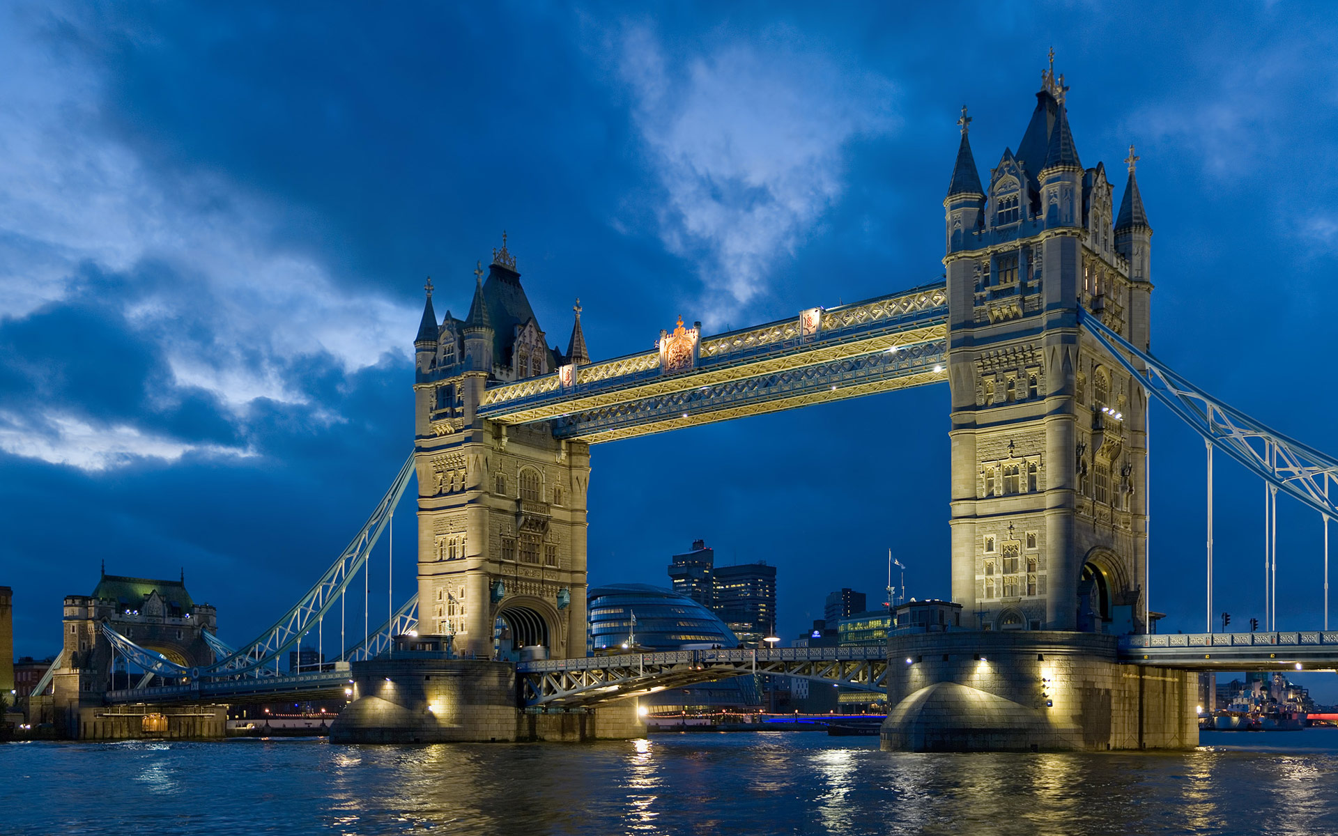 Man Made Tower Bridge Bridge London Thames 1920x1200