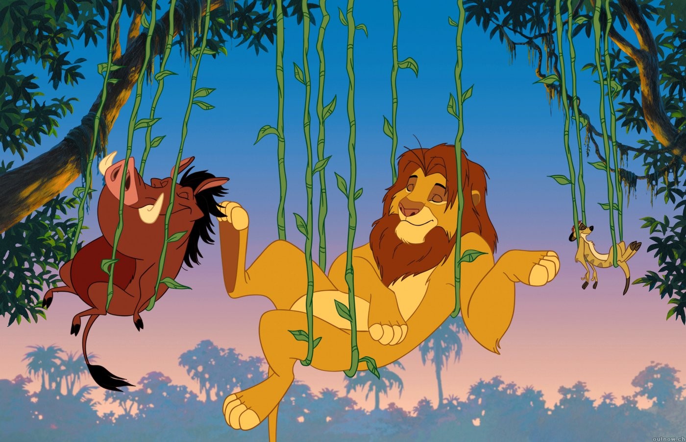The Lion King Disney Timon Pumba Simba 1400x903