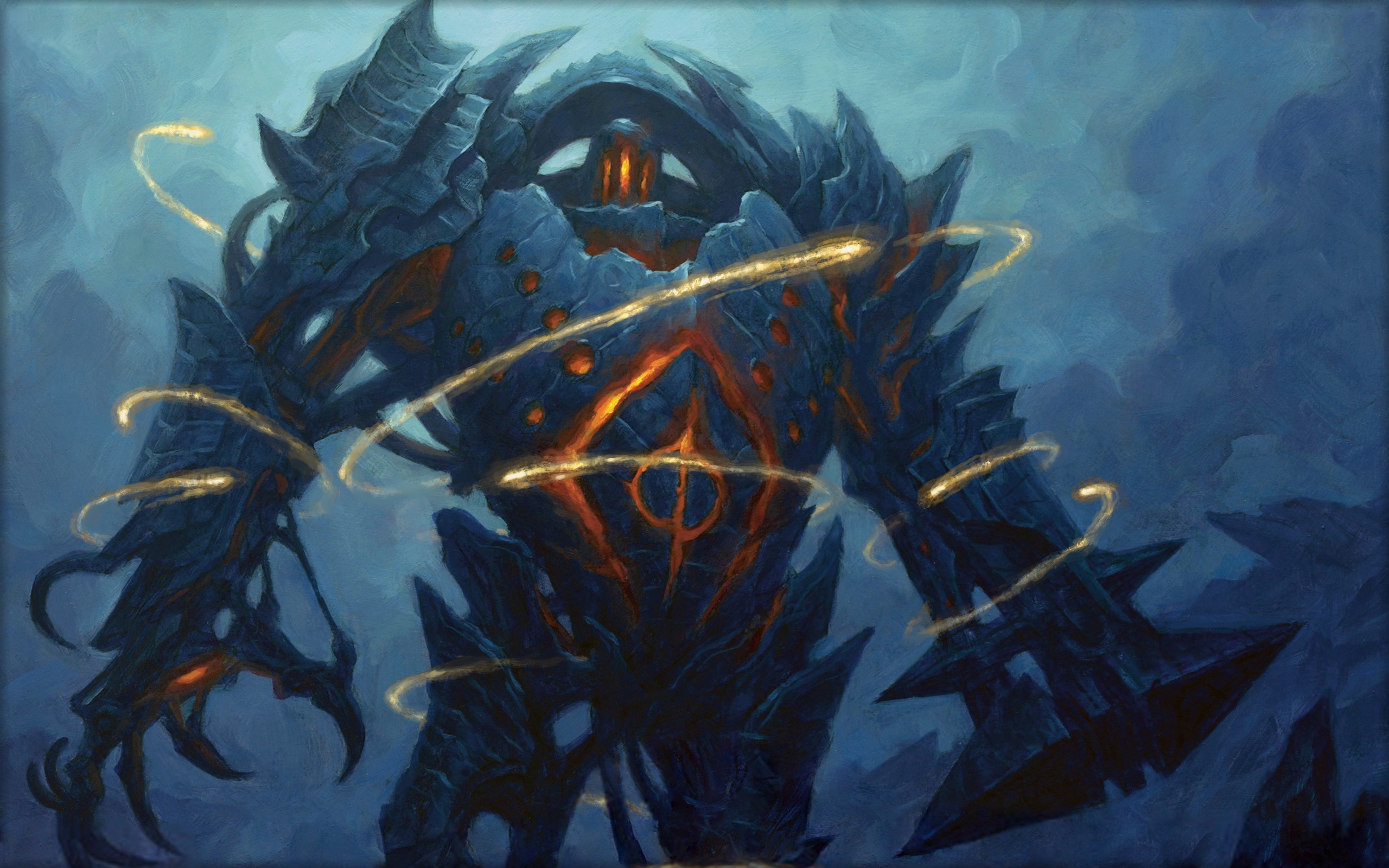 Magic The Gathering Fantasy Art Golem 2560x1600