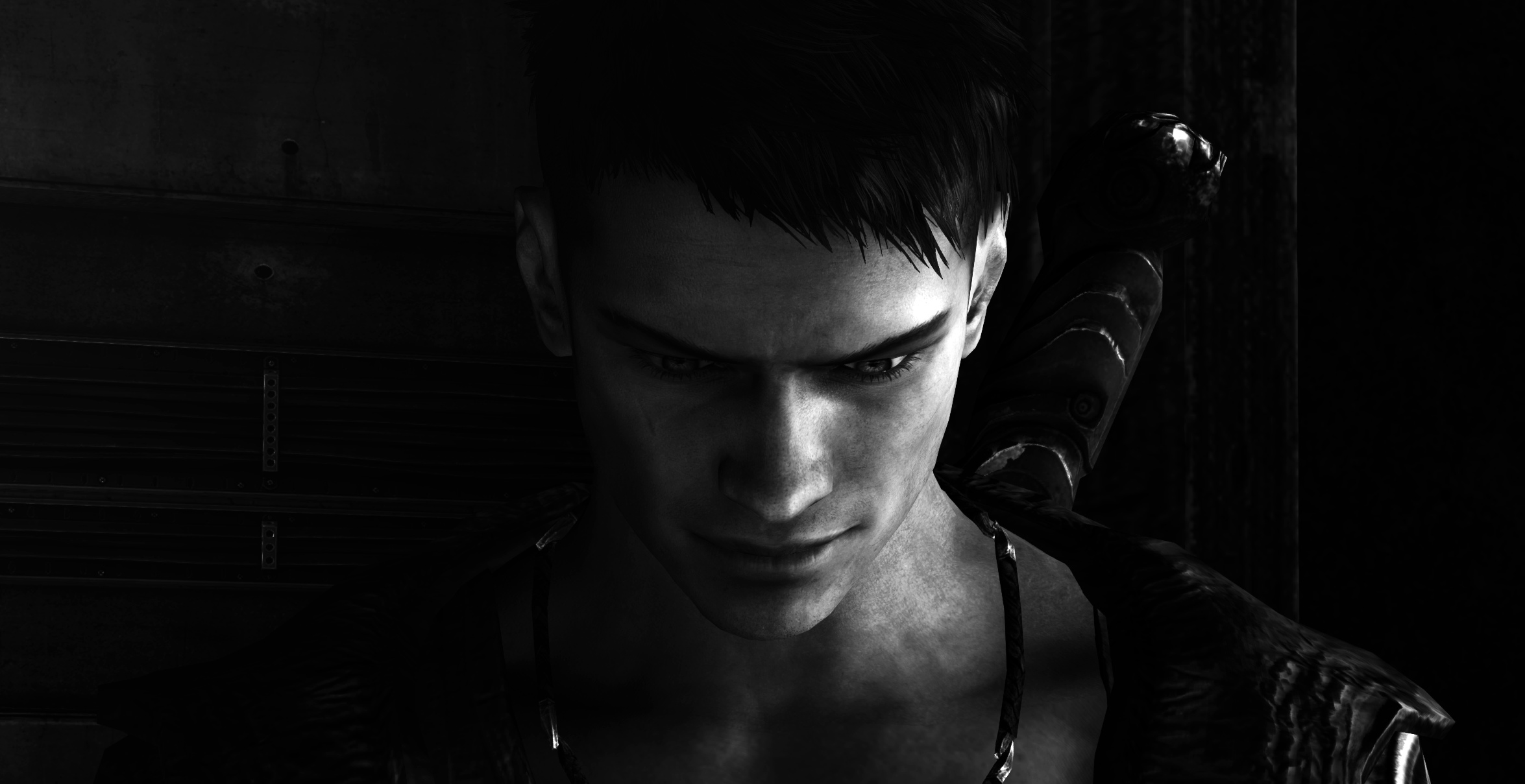 DmC Devil May Cry DMC Dante Monochrome 2350x1209