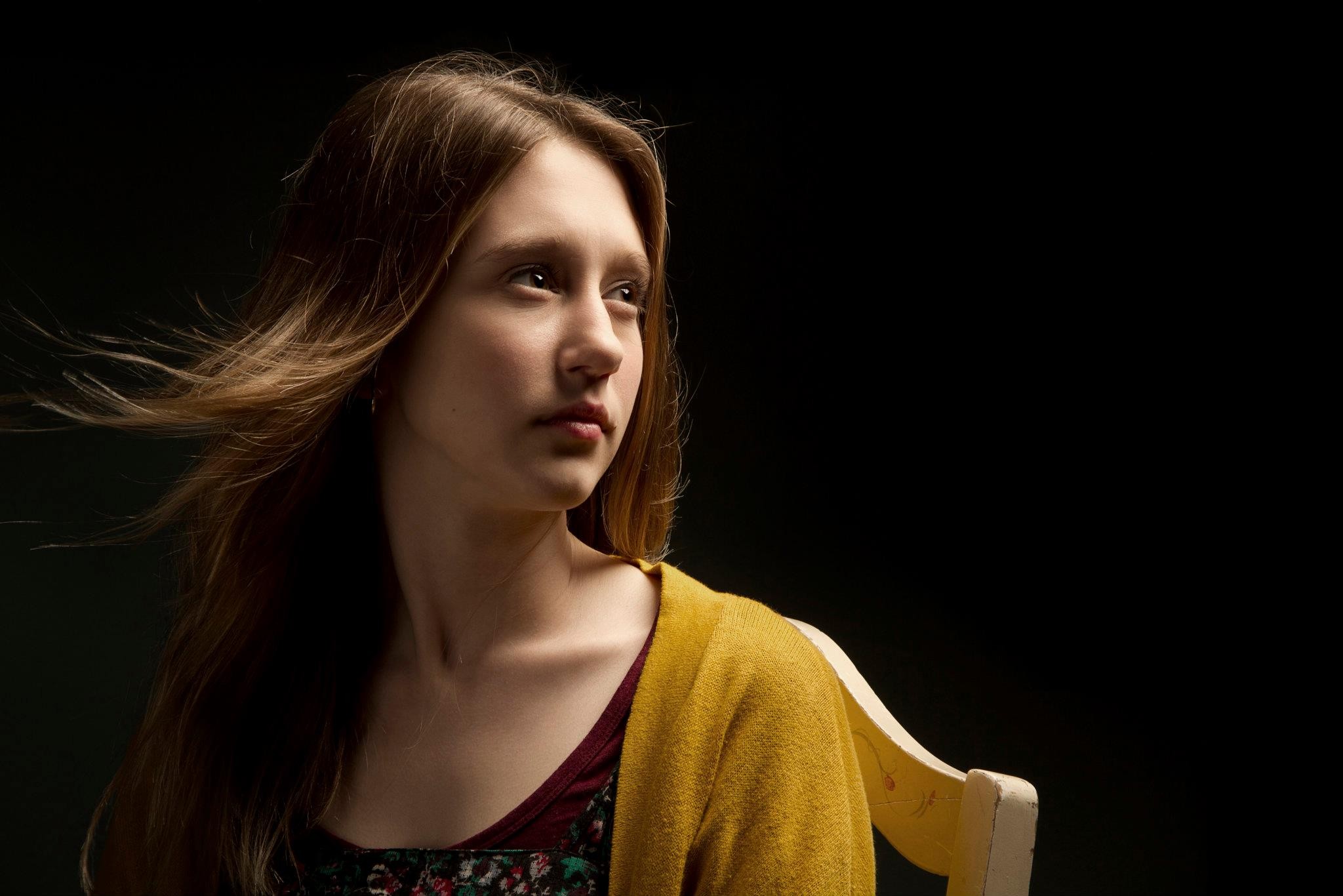 Taissa Farmiga Black Background Taissa Farmiga Women American Horror Story 2048x1366