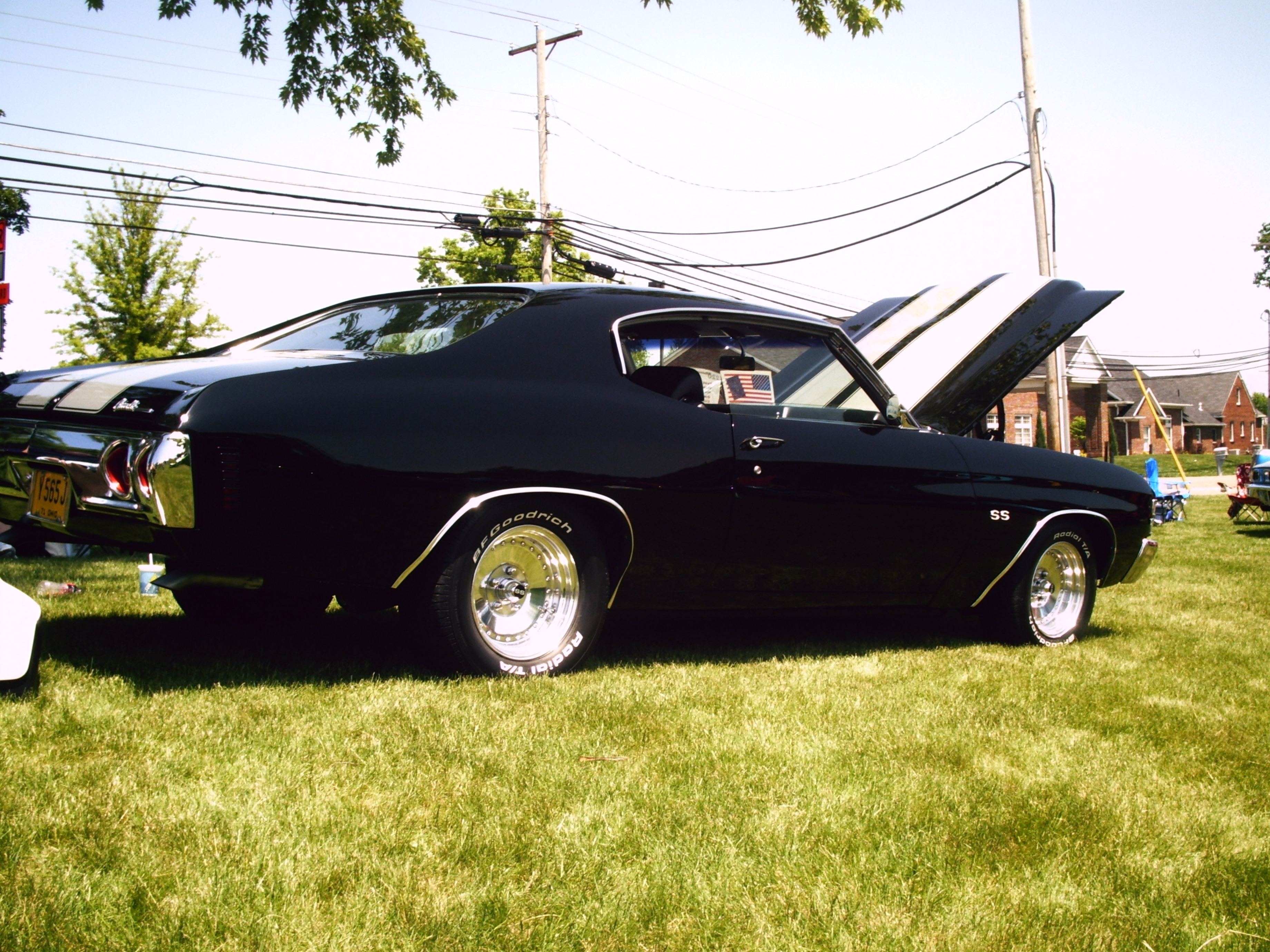 Chevrolet Chevelle SS Chevrolet Chevelle Chevrolet Muscle Car Vehicle Car Black Car 3680x2760