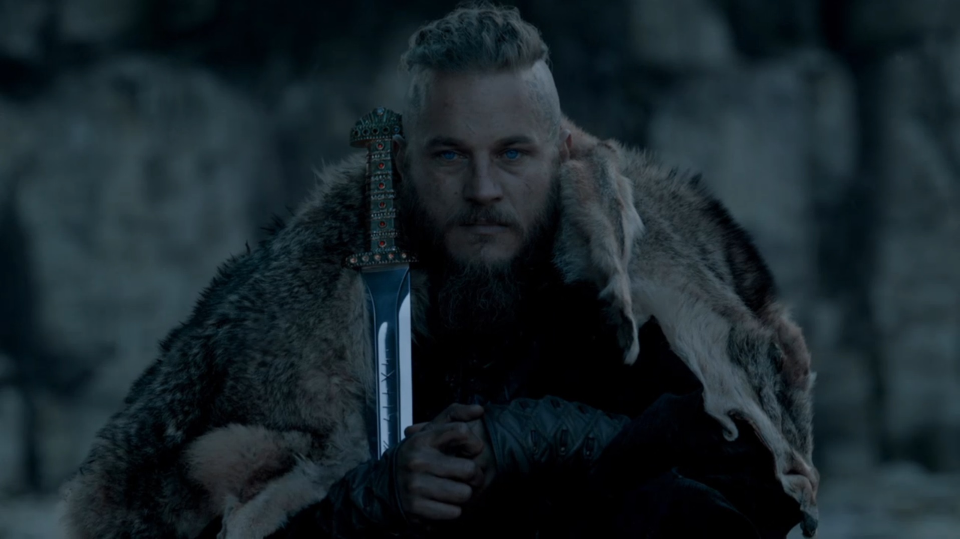 Ragnar Lothbrok TV Show Vikings TV Show 1917x1077