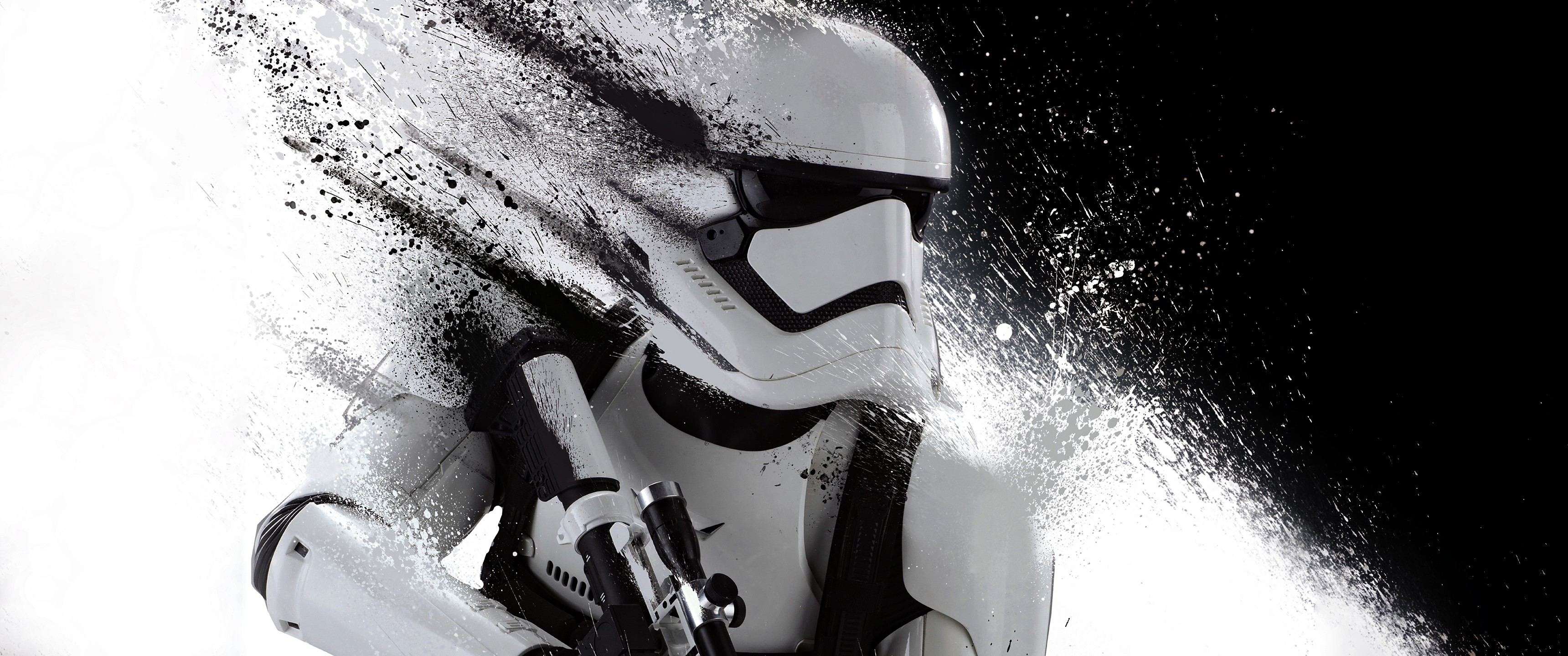 Star Wars Star Wars The Force Awakens Stormtrooper Blaster Movies Wallpaper Resolution 