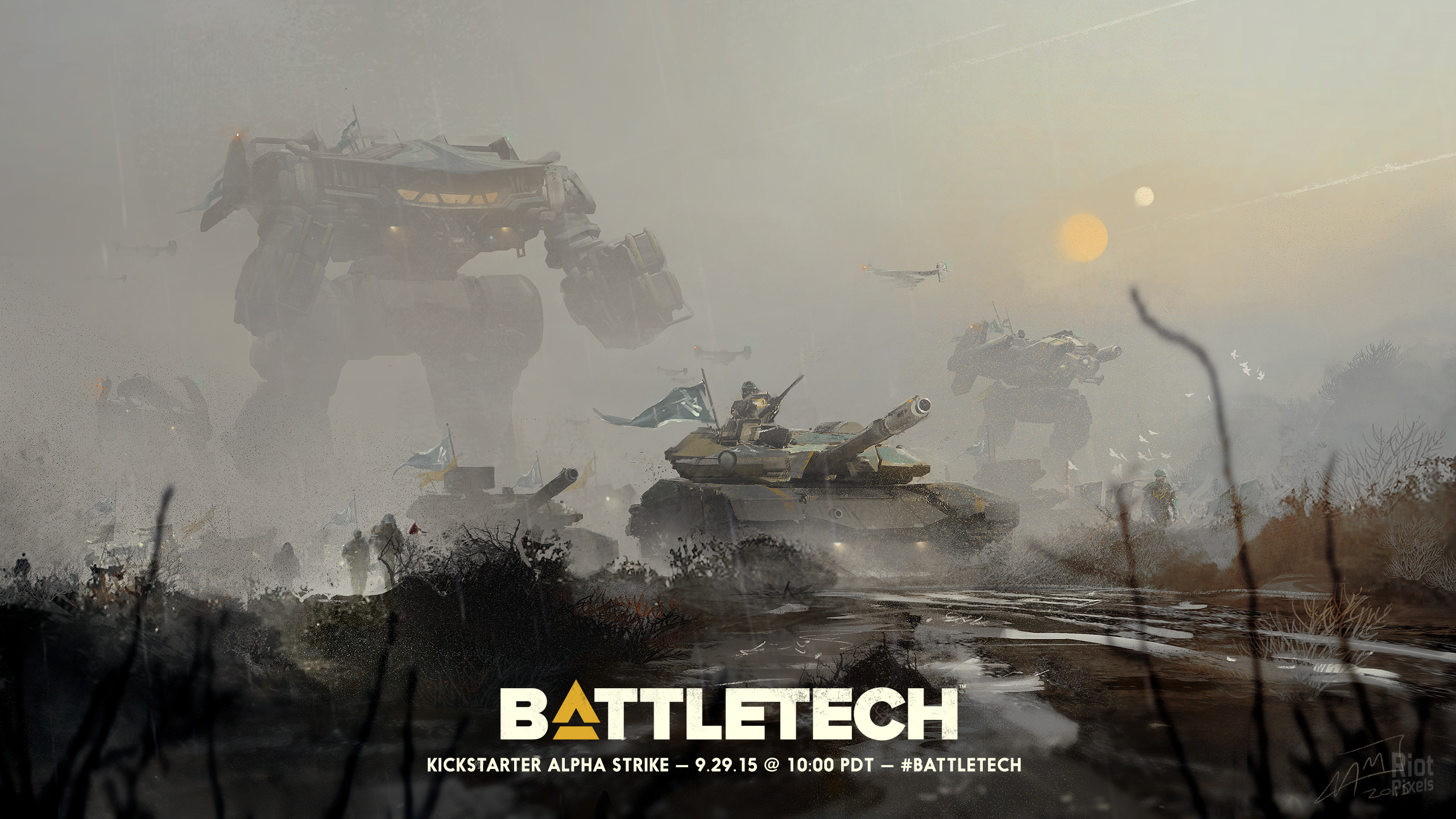 Battletech Tank 2560x1440