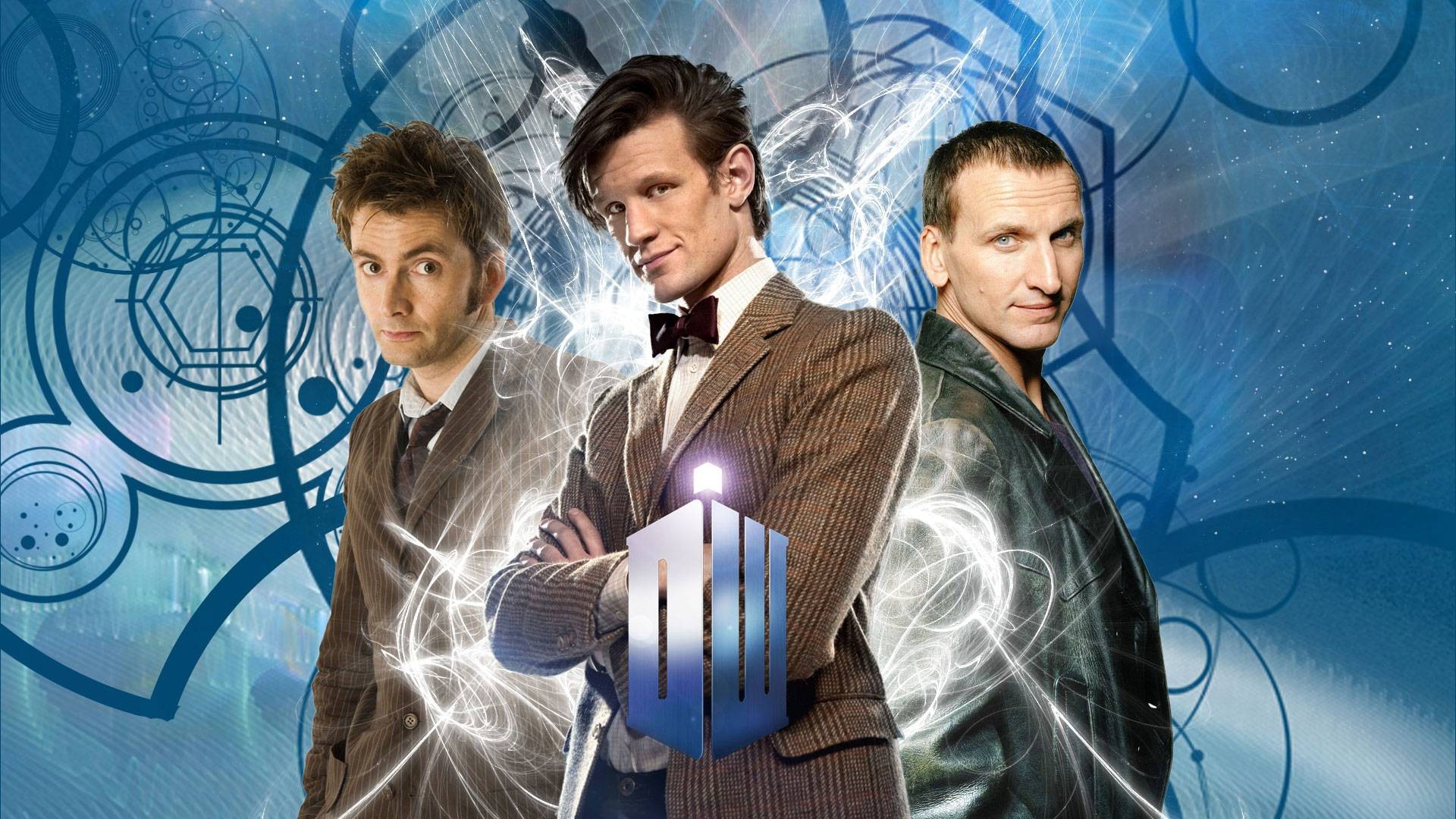 Doctor Who Christopher Eccleston Symbols David Tennant Tenth Doctor Eleventh Doctor Matt Smith Docto 1920x1080