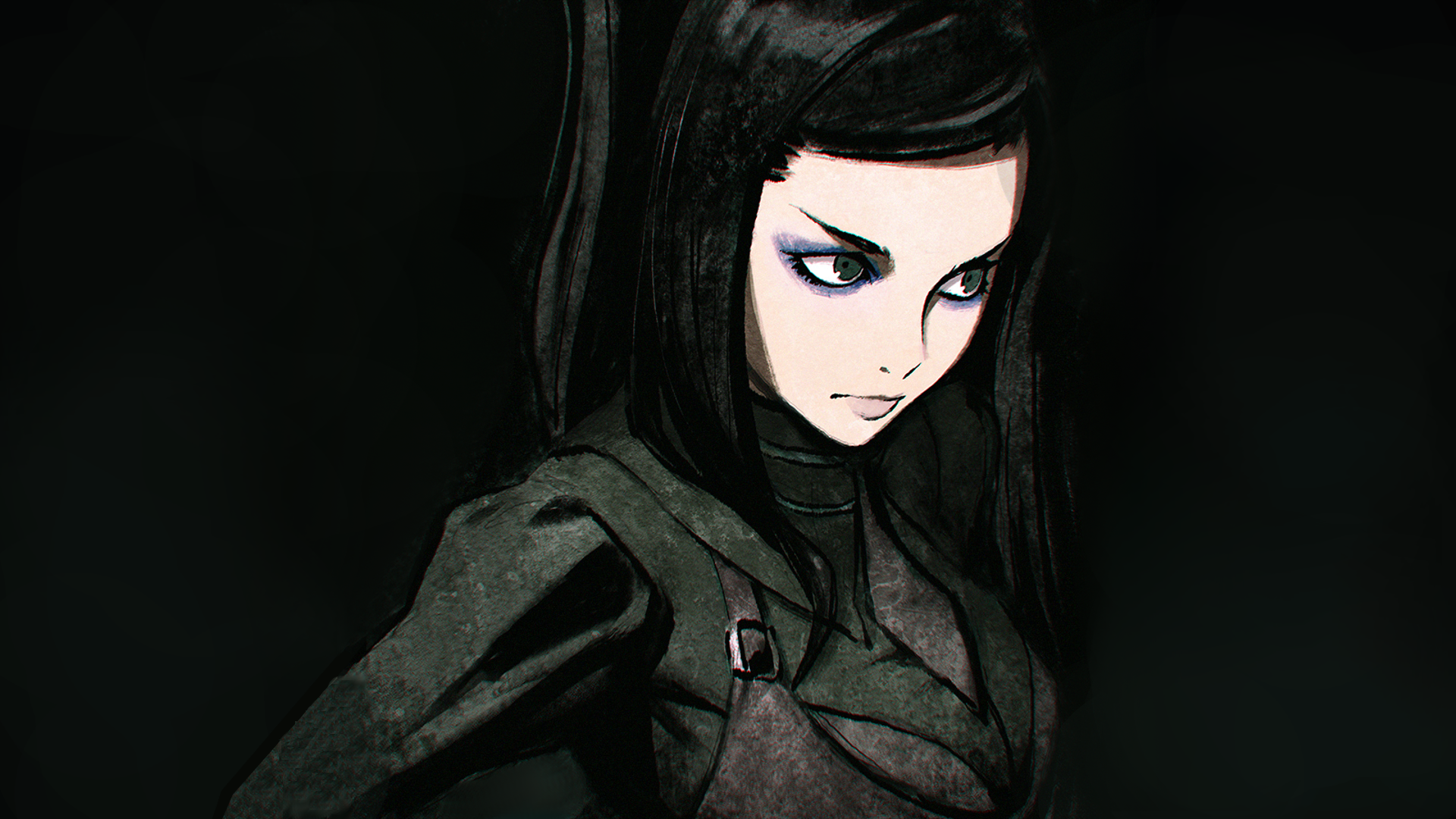 Digital Art Artwork Anime Girls Ergo Proxy Brunette Re L Mayer 1920x1080