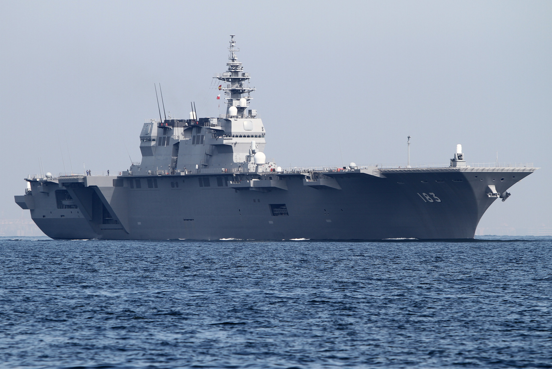 Ship Helicopter Carrier JS Izumo DDH 183 1800x1204