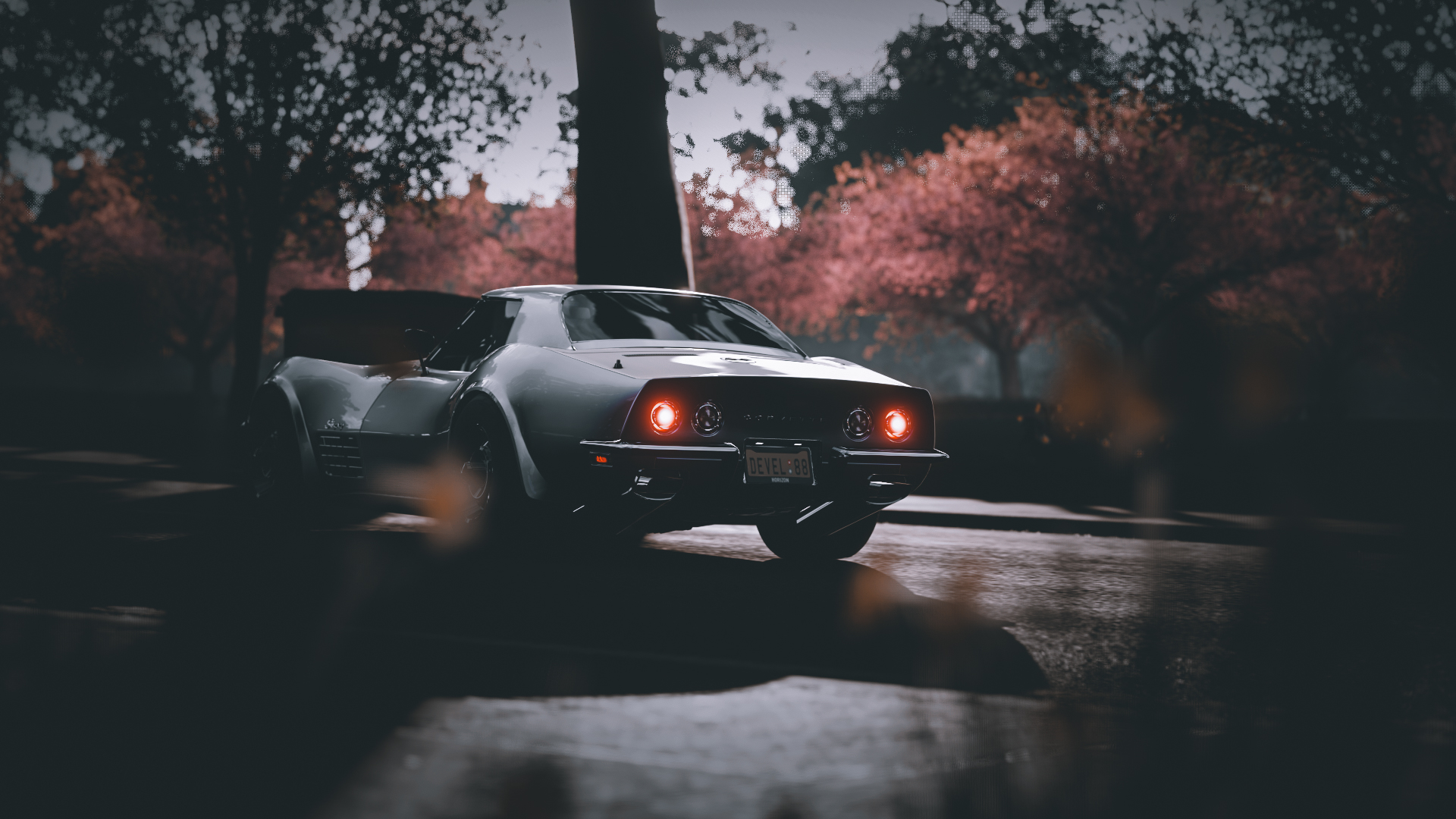 Corvette C3 Oldtimer Car Chevrolet Corvette Stingray Forza Horizon 4 Video Games 1920x1080