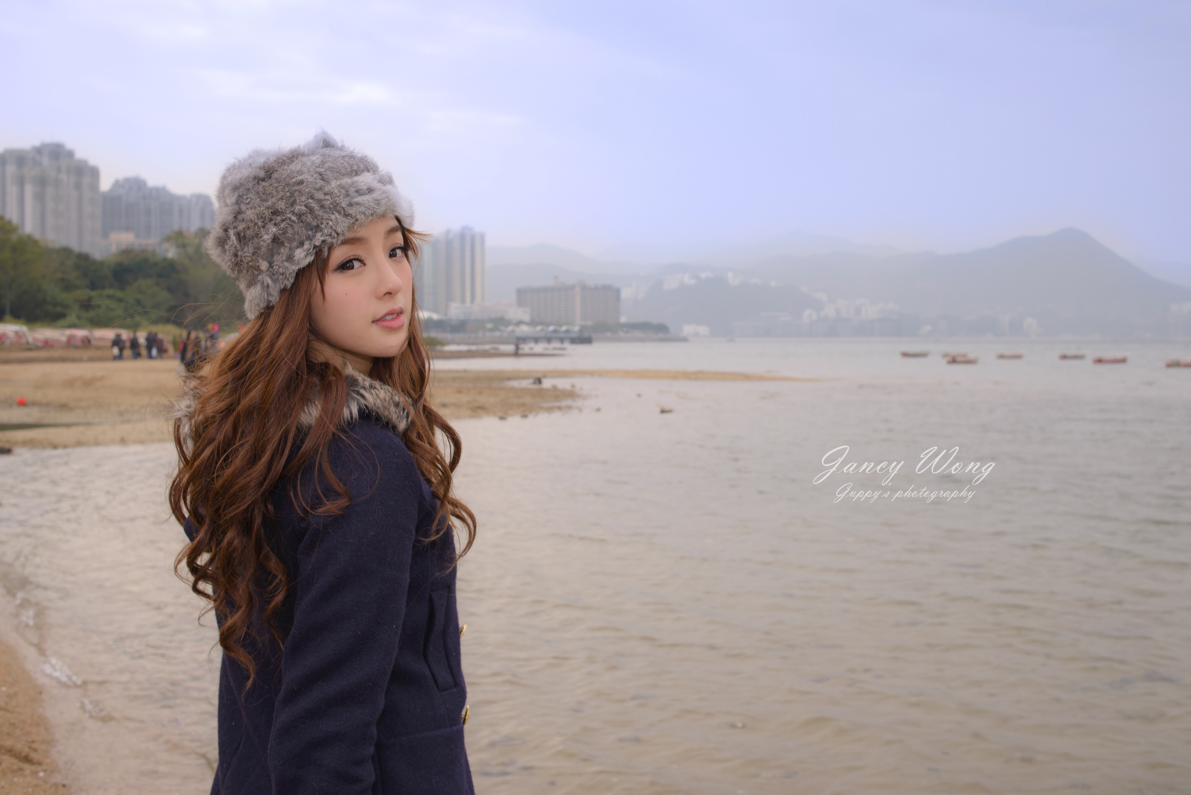 Jancy Wong Girl Model Asian Chinese Cap Hong Kong 2400x1602
