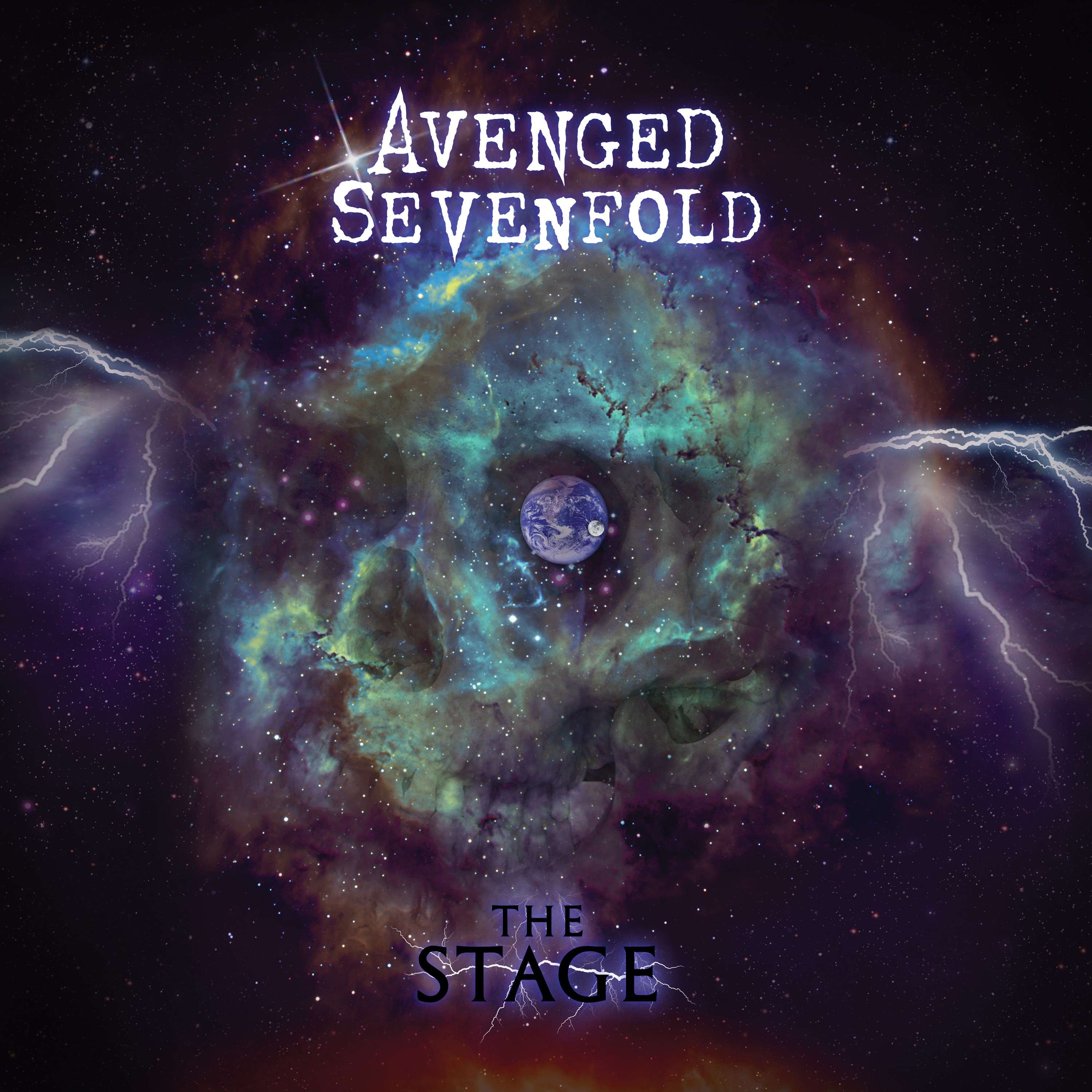 Avenged Sevenfold Earth Cover Art Album Covers Heavy Metal Progressive Metal Deathbat 3000x3000