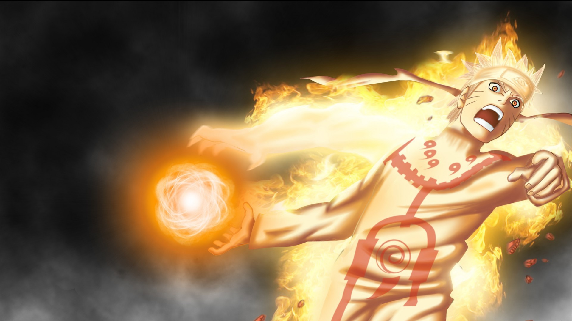 Anime Manga Uzumaki Naruto Naruto Shippuuden Rasengan 1920x1080