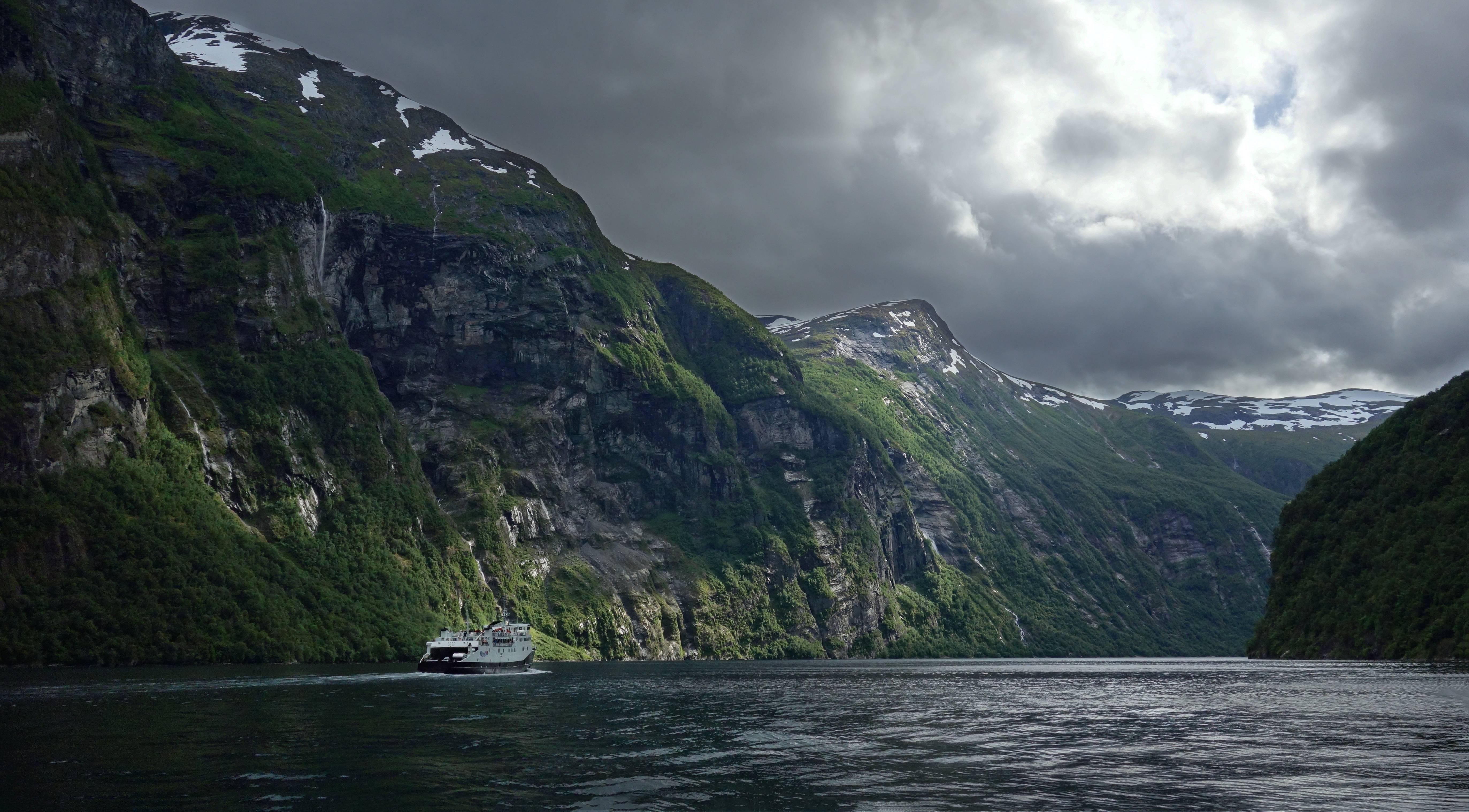 Norway Fjord Landscape 5493x3036