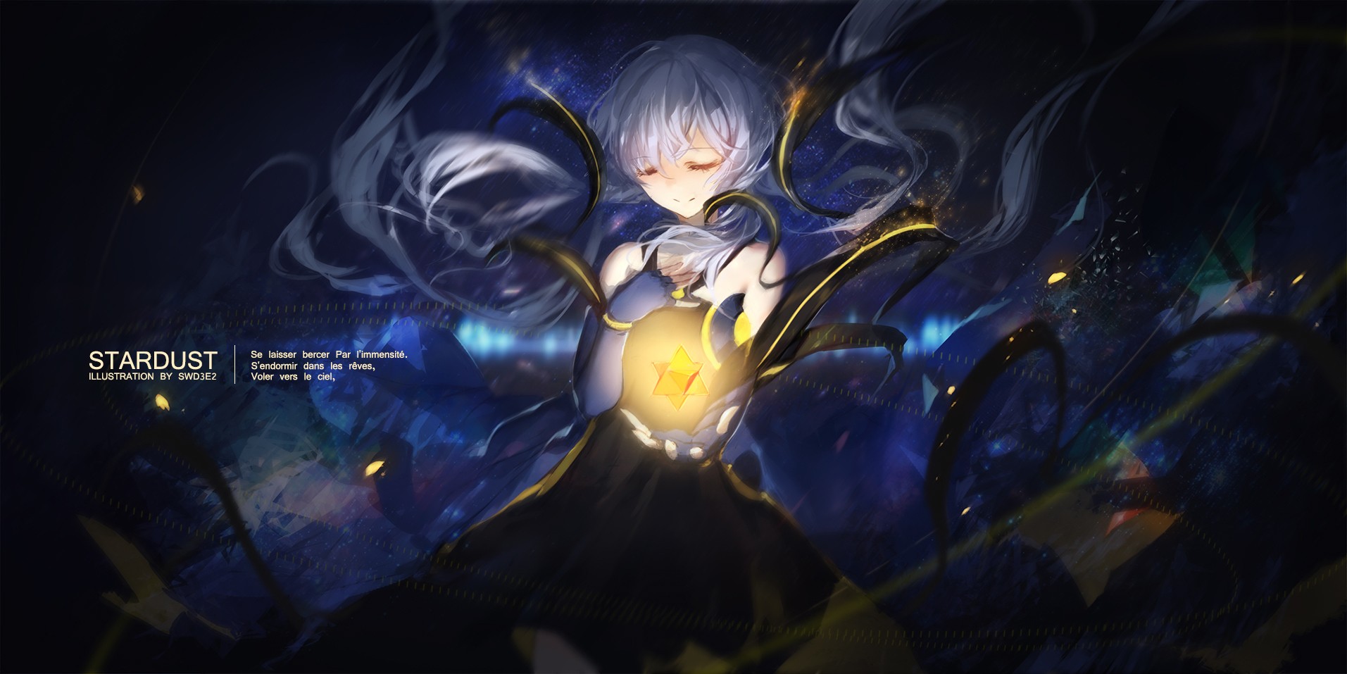 Swd3e2 Closed Eyes Vocaloid Xingchen Anime Girls 1913x957