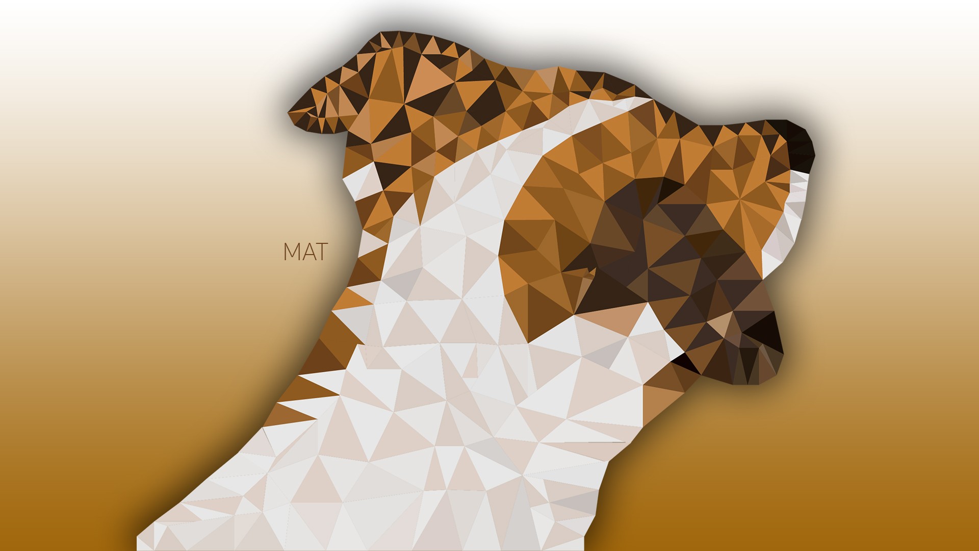 Animals Poly Low Poly 1920x1080