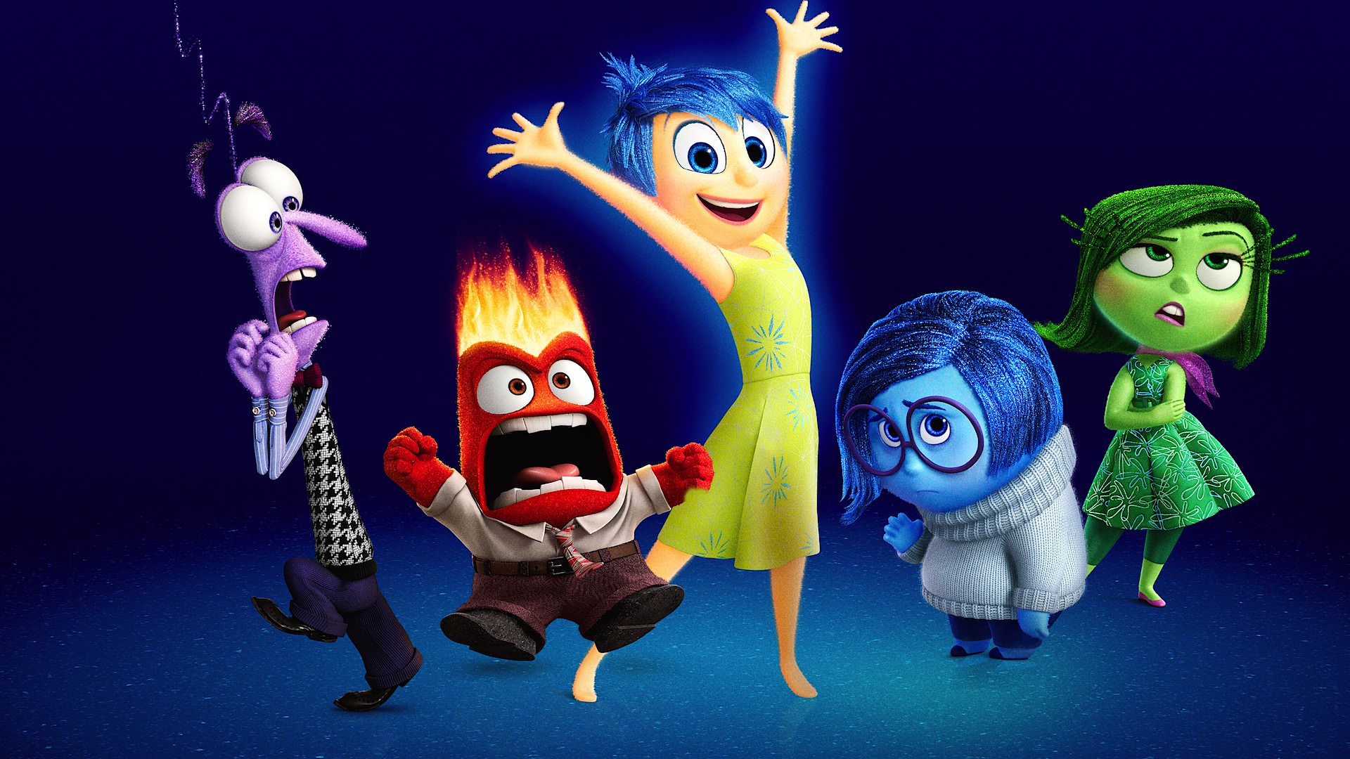 Fear Inside Out Joy Inside Out Disgust Inside Out Sadness Inside Out Anger Inside Out 1920x1080