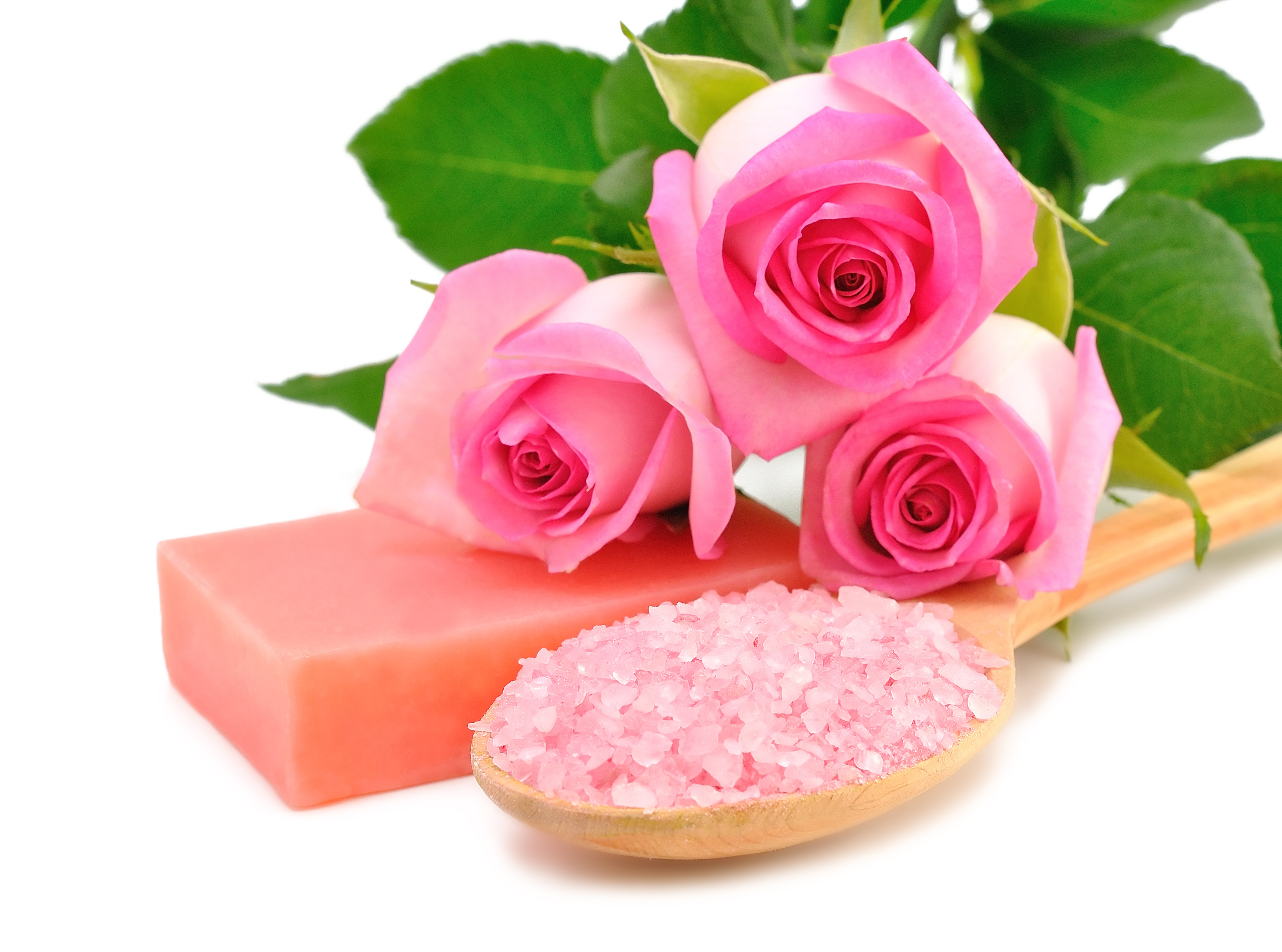 Spa Soap Flower Rose Pink Flower 3347x2486