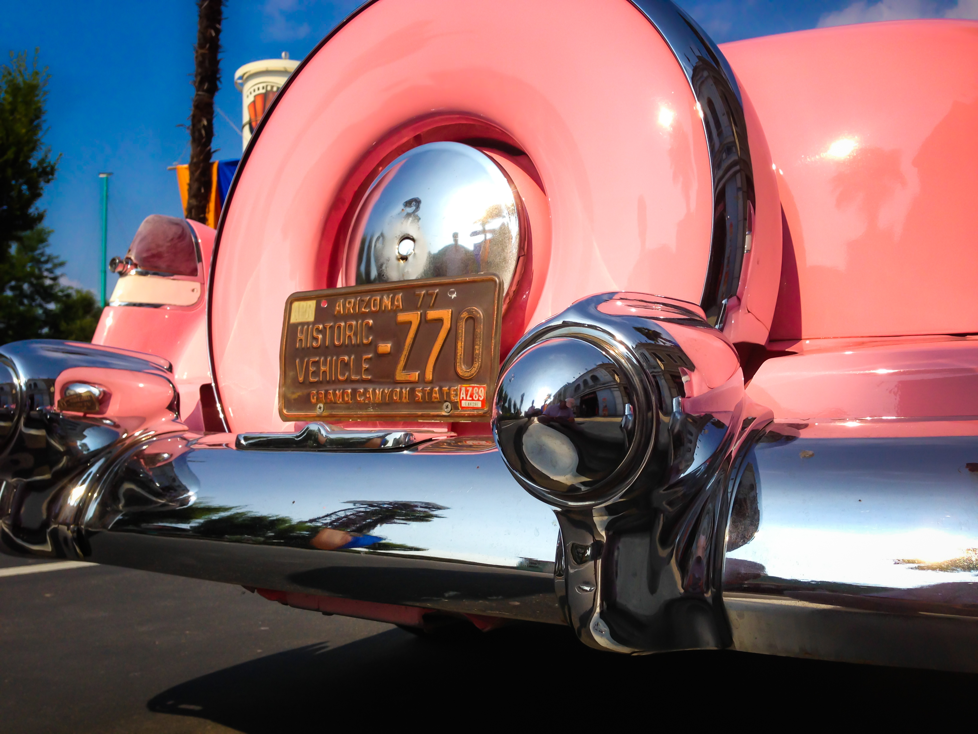 American Cadillac Retro Vintage Pink Car Car Pink 1950 Vehicle USA 3264x2448