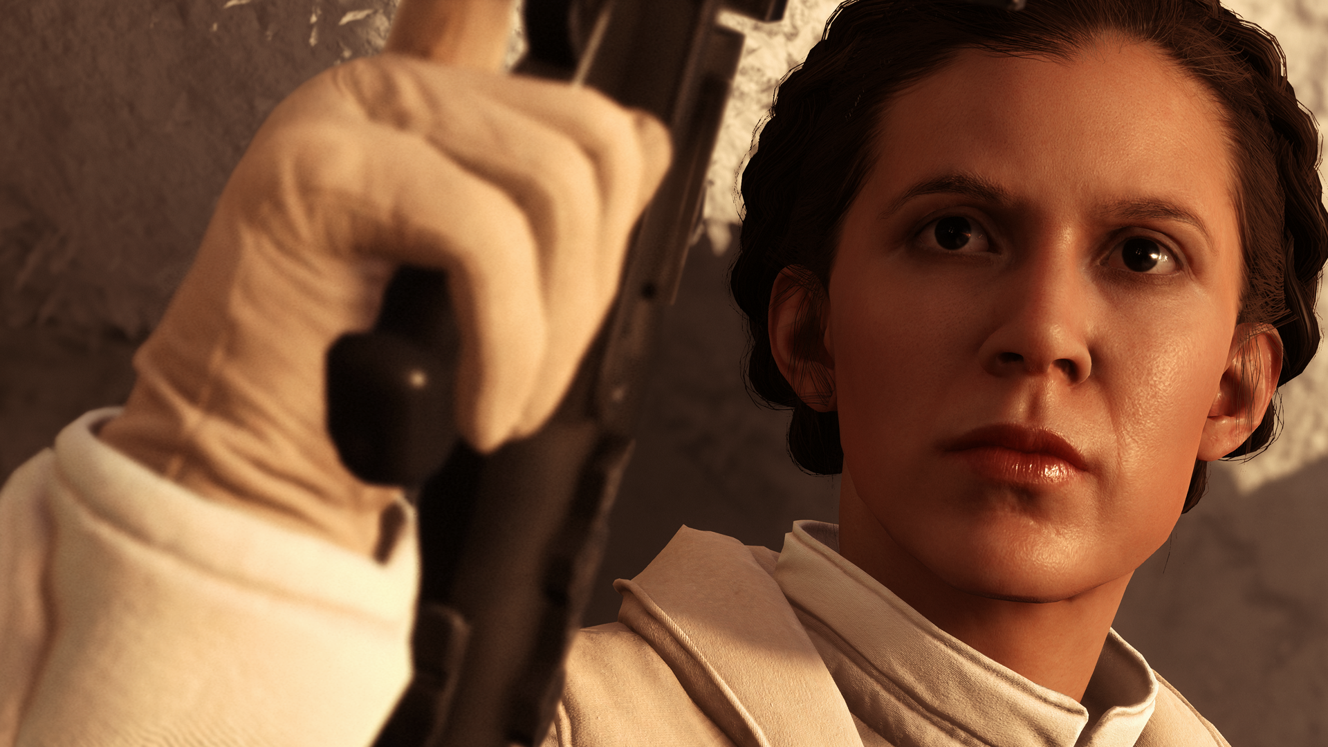 Star Wars Battlefront 2015 Princess Leia 1920x1080