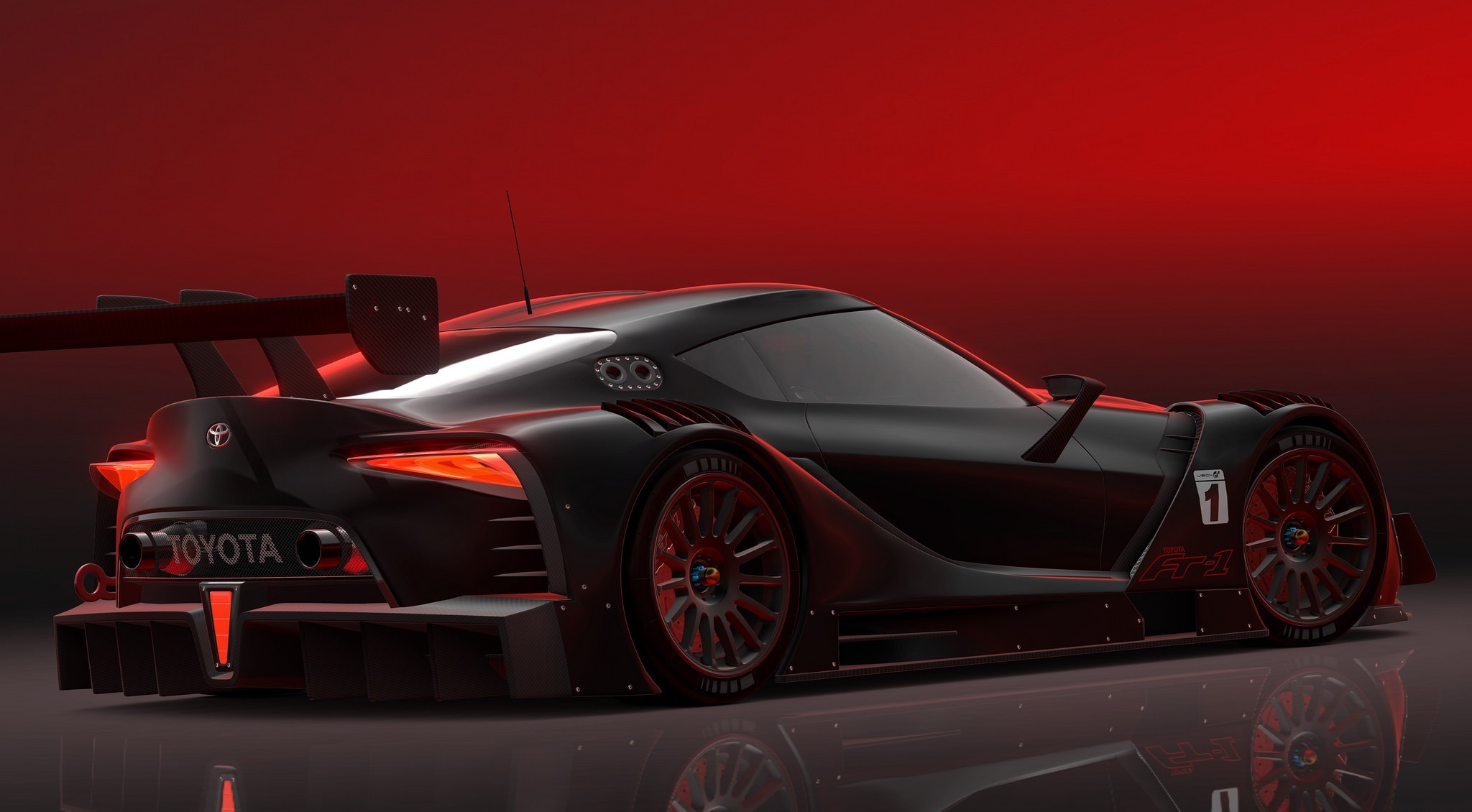 Toyota FT 1 Toyota Supercar Vehicle Car Concept Car 2048x1130