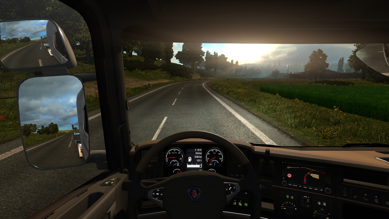 ETS2 Euro Truck Simulator 2 Video Games 1360x768