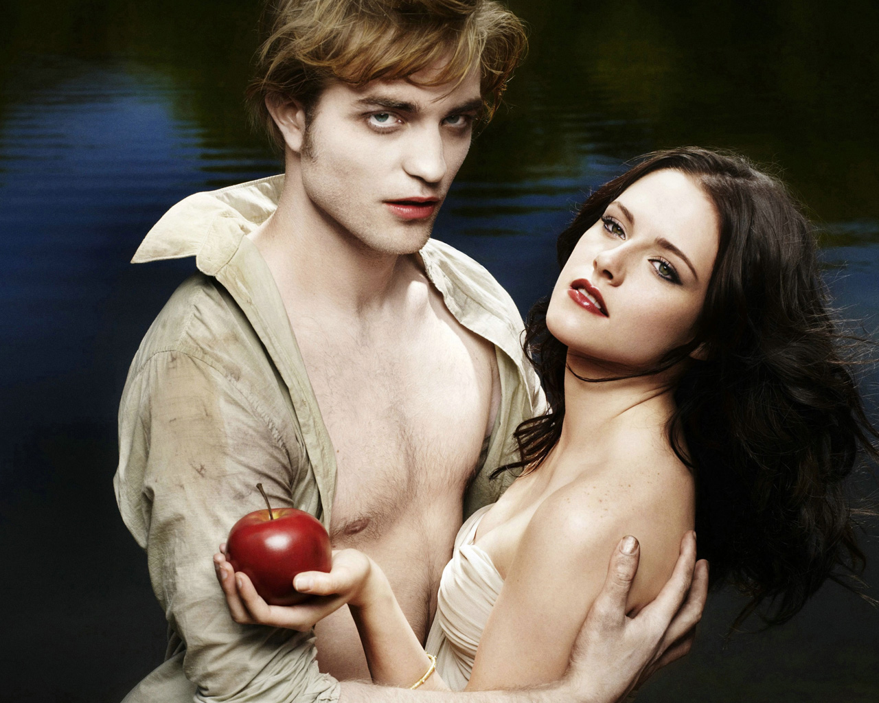 Kristen Stewart Robert Pattinson Edward Cullen Bella Swan 1280x1024