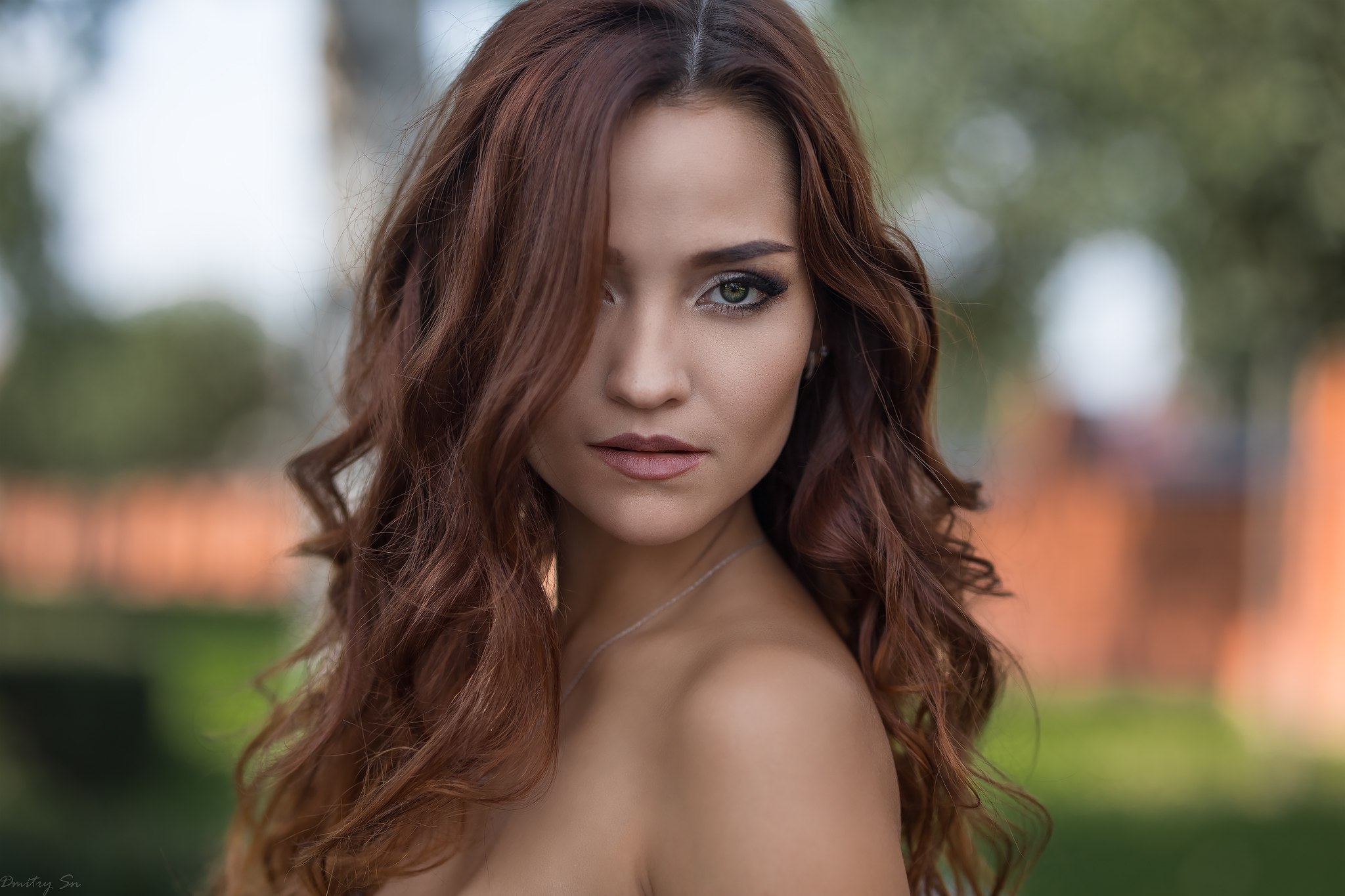 Dmitry Shulgin Women Long Hair Face Model Portrait Elena 2048x1365