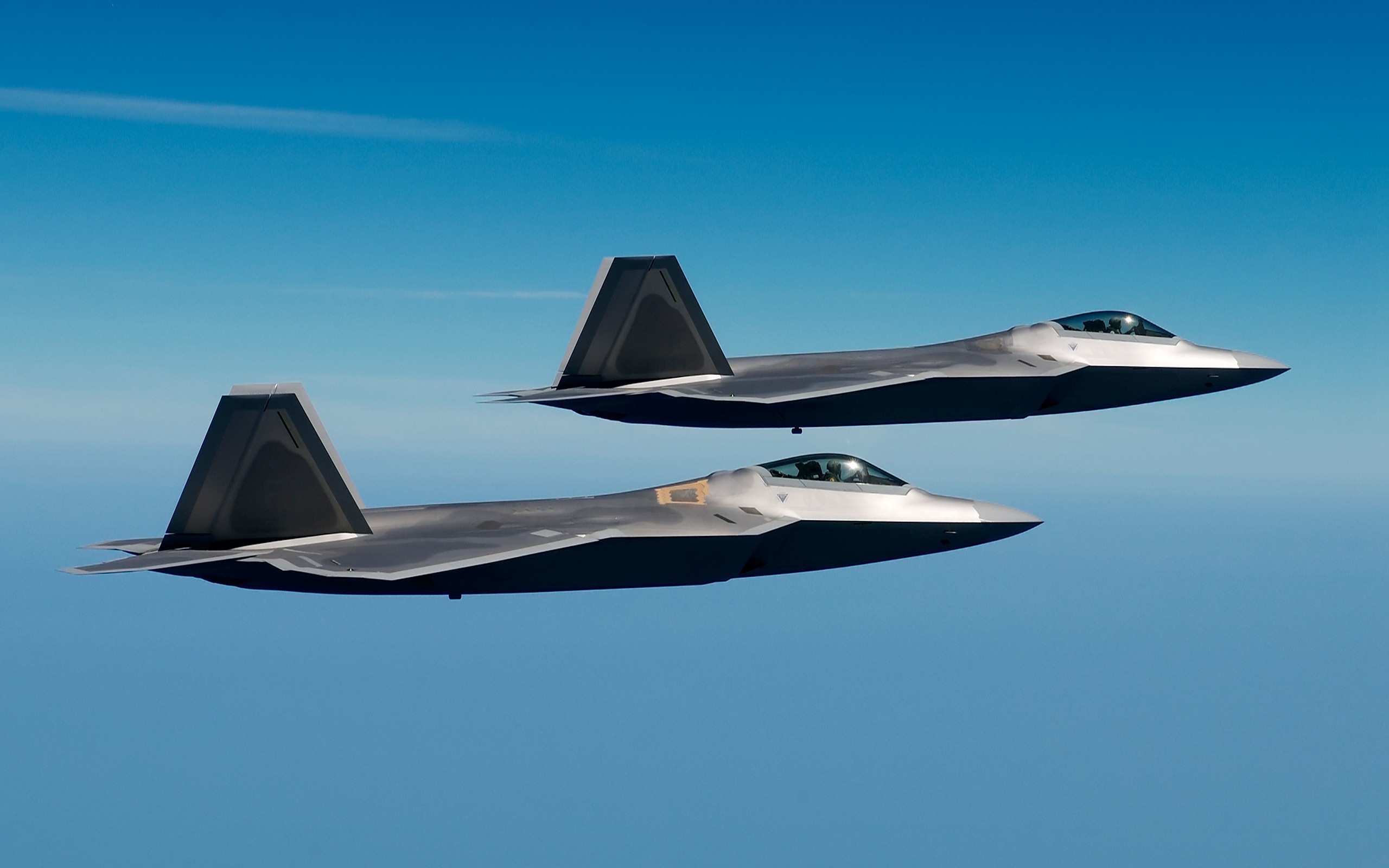 F 22 Raptor Military Aircraft Aircraft US Air Force 2560x1600