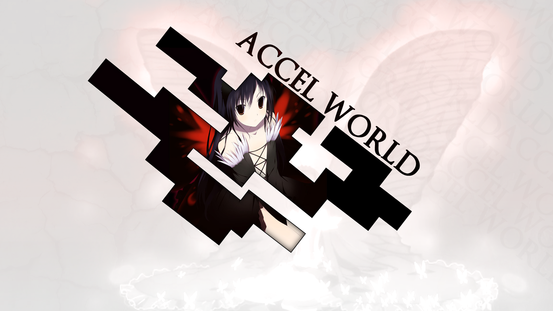 Kuroyukihime Accel World Black Lotus Accel World 1920x1080