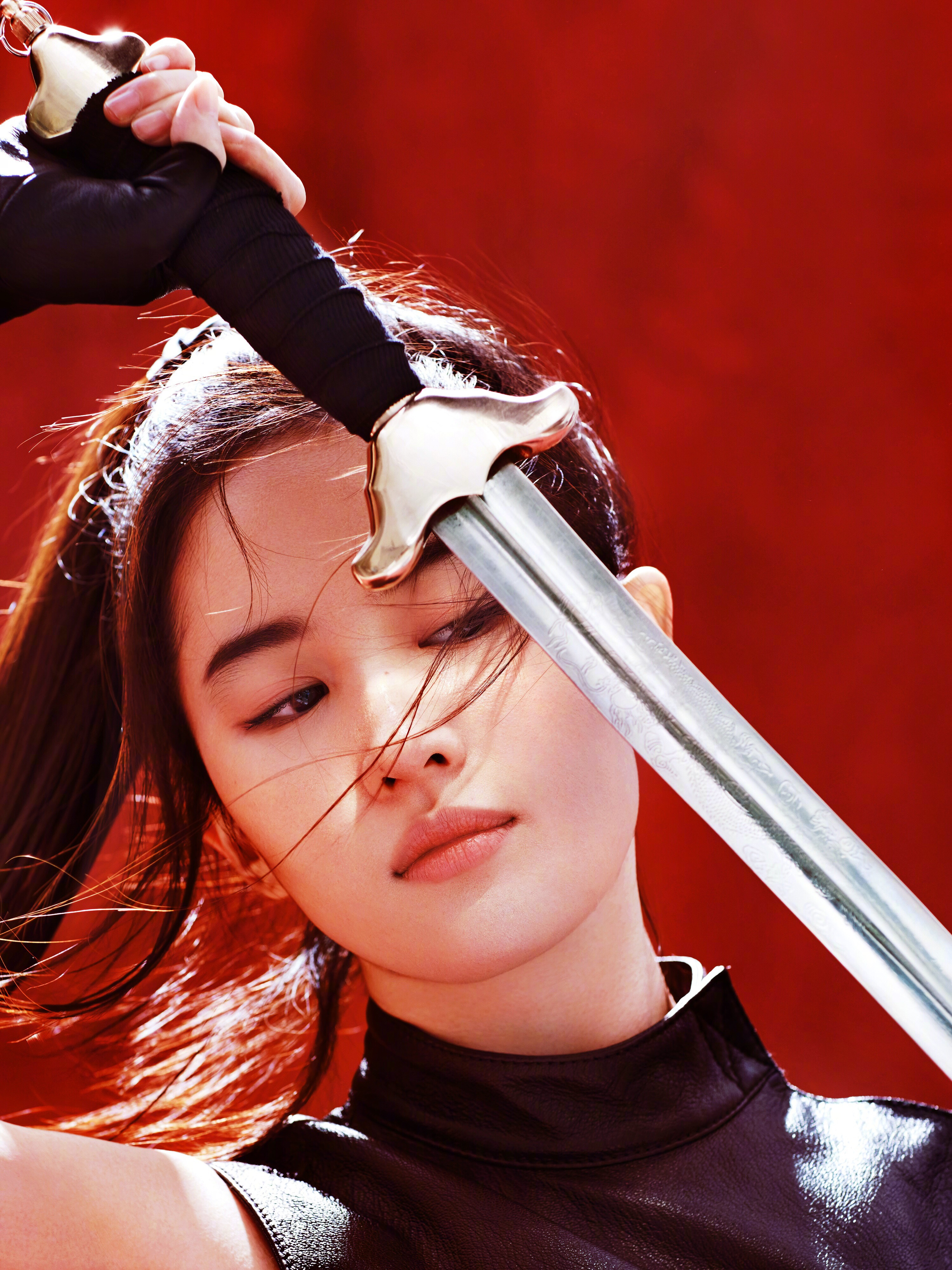 Crystal Liu Women Actress Brunette Dark Hair Chinese Asian Sword Jian Mulan 3000x4000