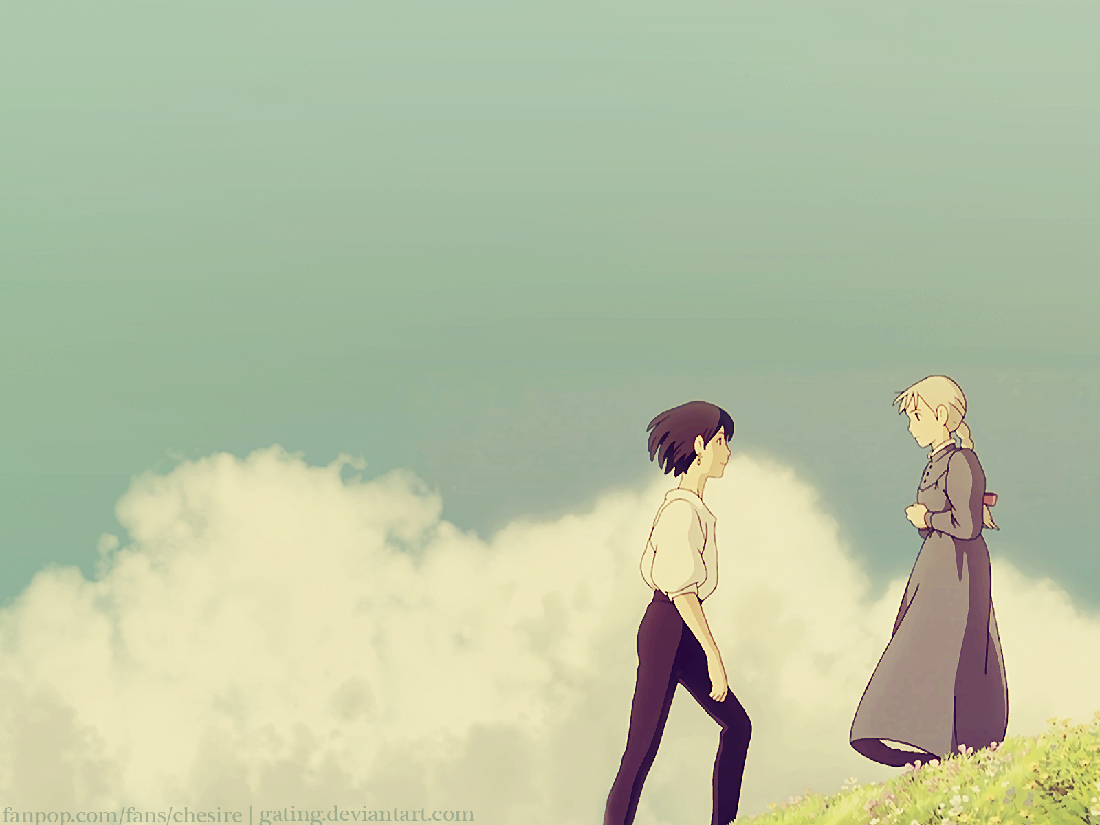 Anime Howls Moving Castle 1600x1200
