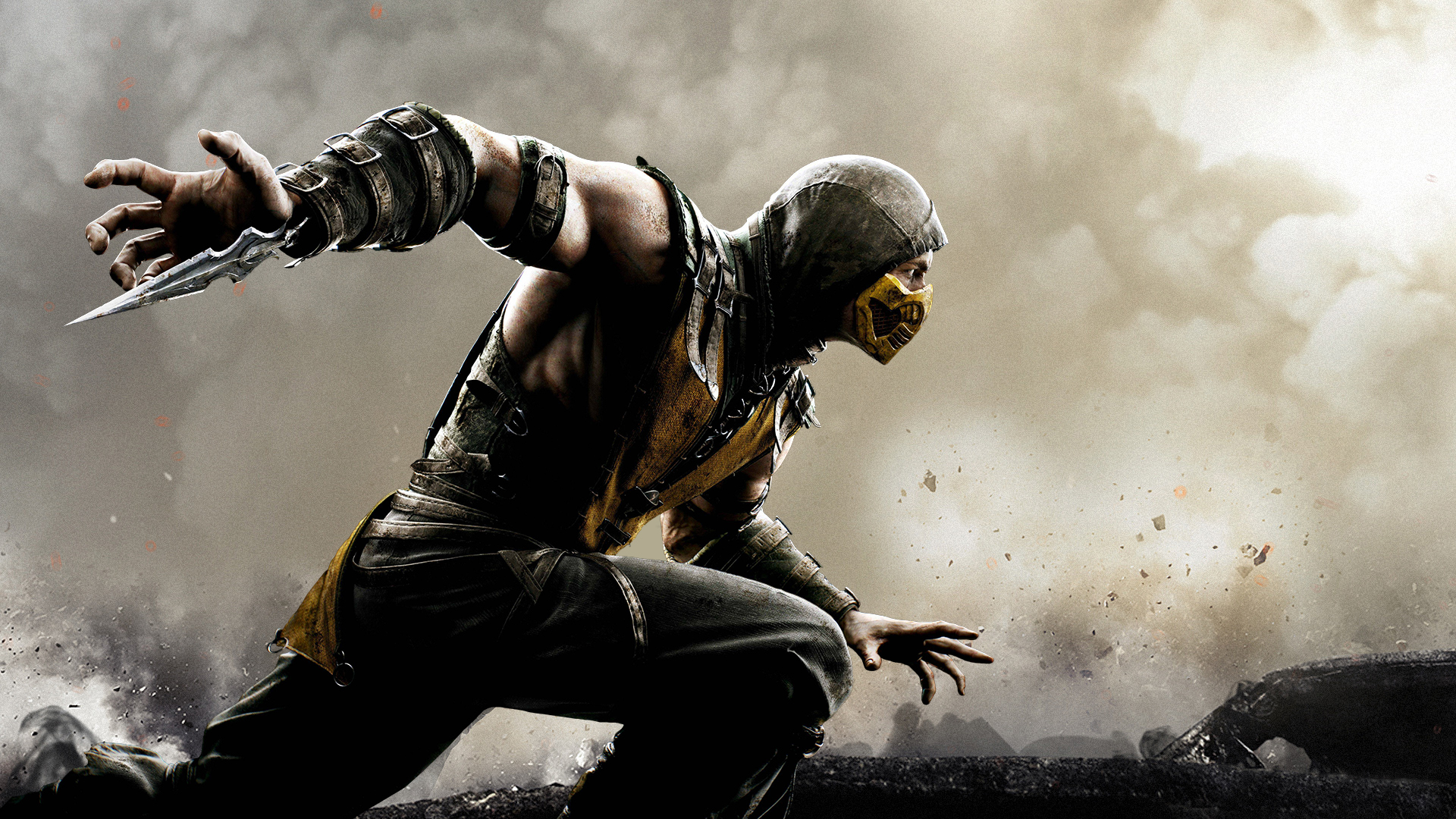 Video Games Mortal Kombat Scorpion Character 1920x1080