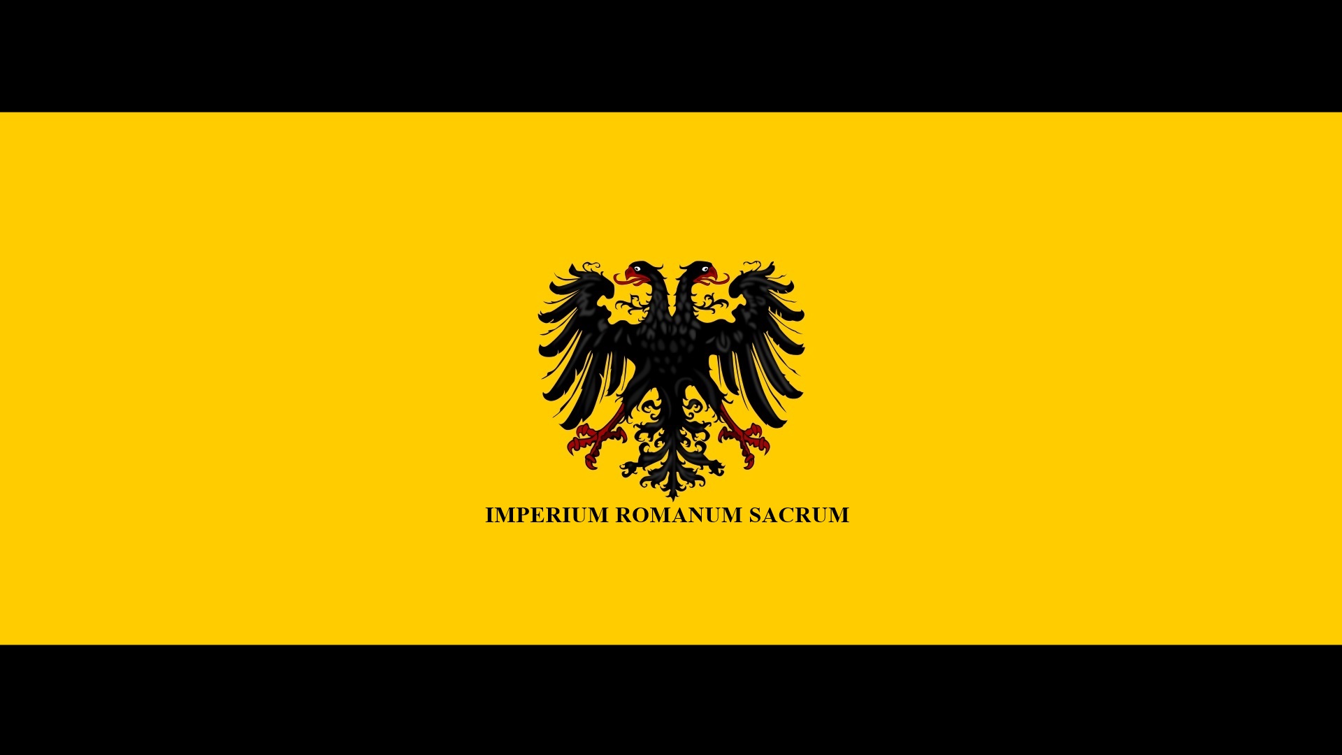 Roman Flag Birds Eagle 1920x1080