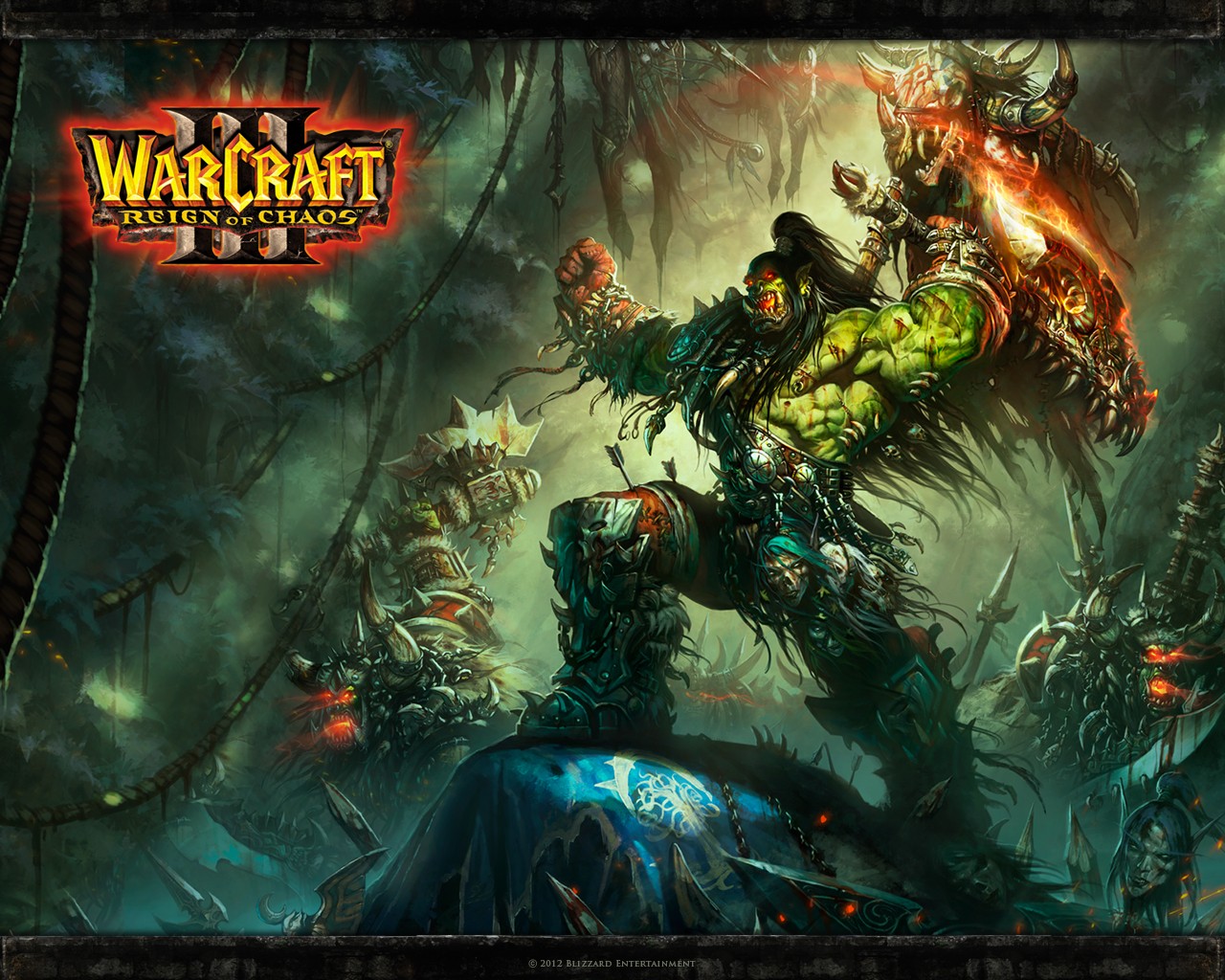 Warcraft Iii 2012 Year Video Games PC Gaming Warcraft Iii Reign Of Chaos 1280x1024
