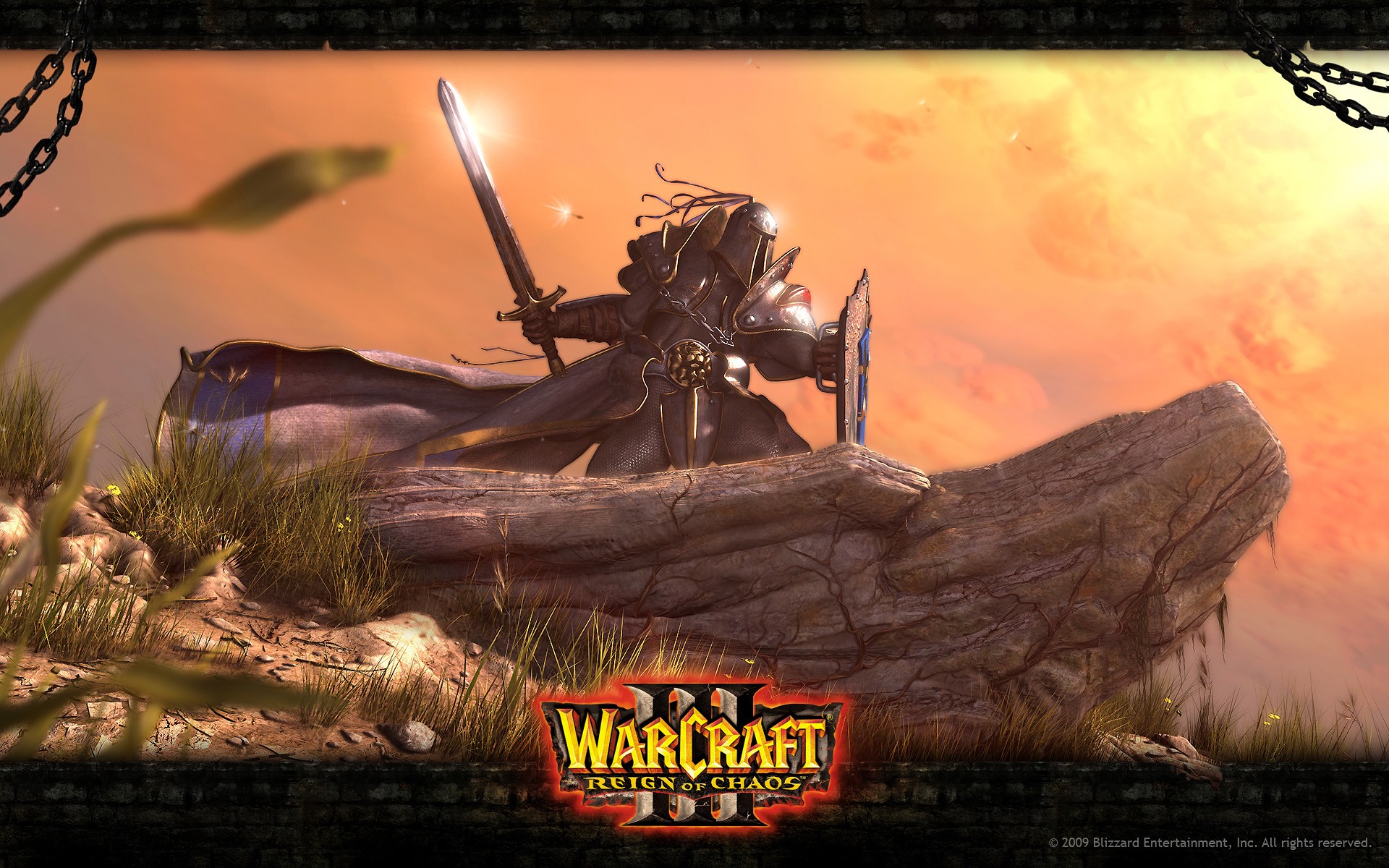 Warcraft Warcraft Iii Reign Of Chaos Warcraft Iii PC Gaming 2009 Year Fantasy Art Armored Blizzard E 1920x1200