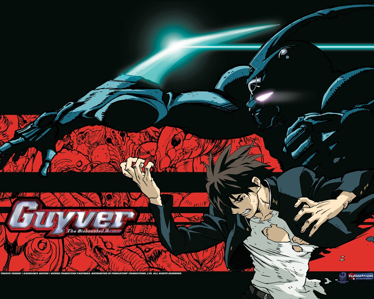 Guyver Anime Boys Anime Glowing Eyes 1280x1024