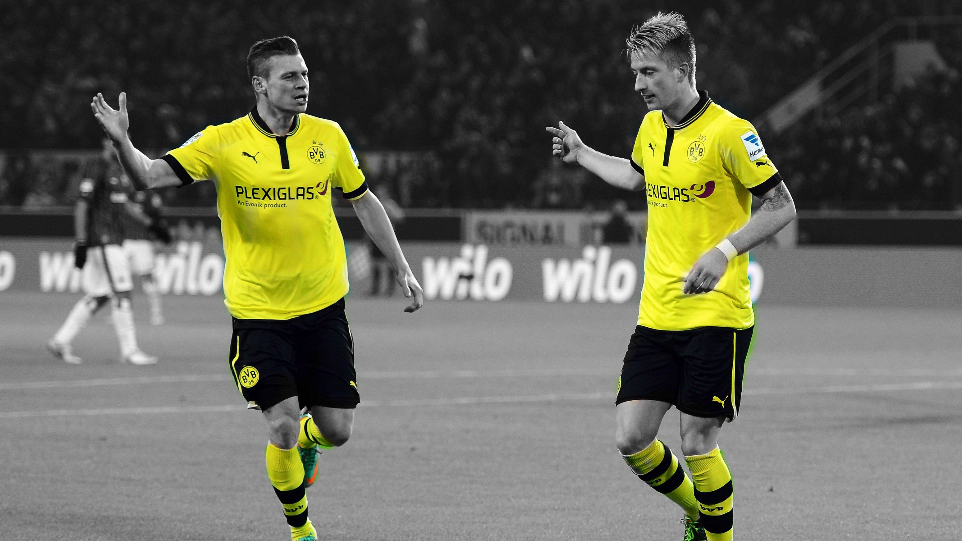 Selective Coloring Sport Soccer Men BVB Borussia Dortmund 3096x1742