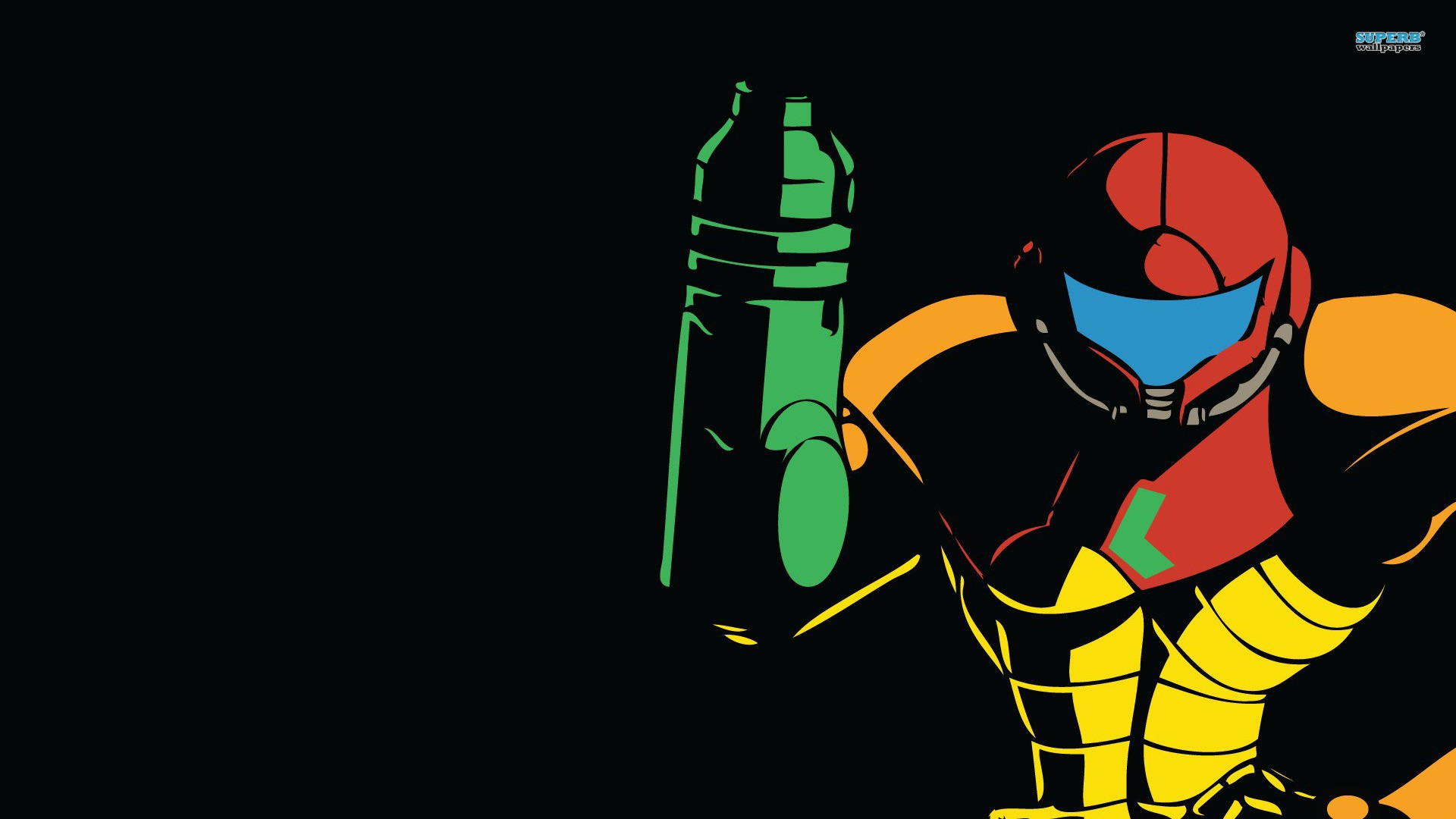 Metroid Prime Minimalism Video Games 1920x1080