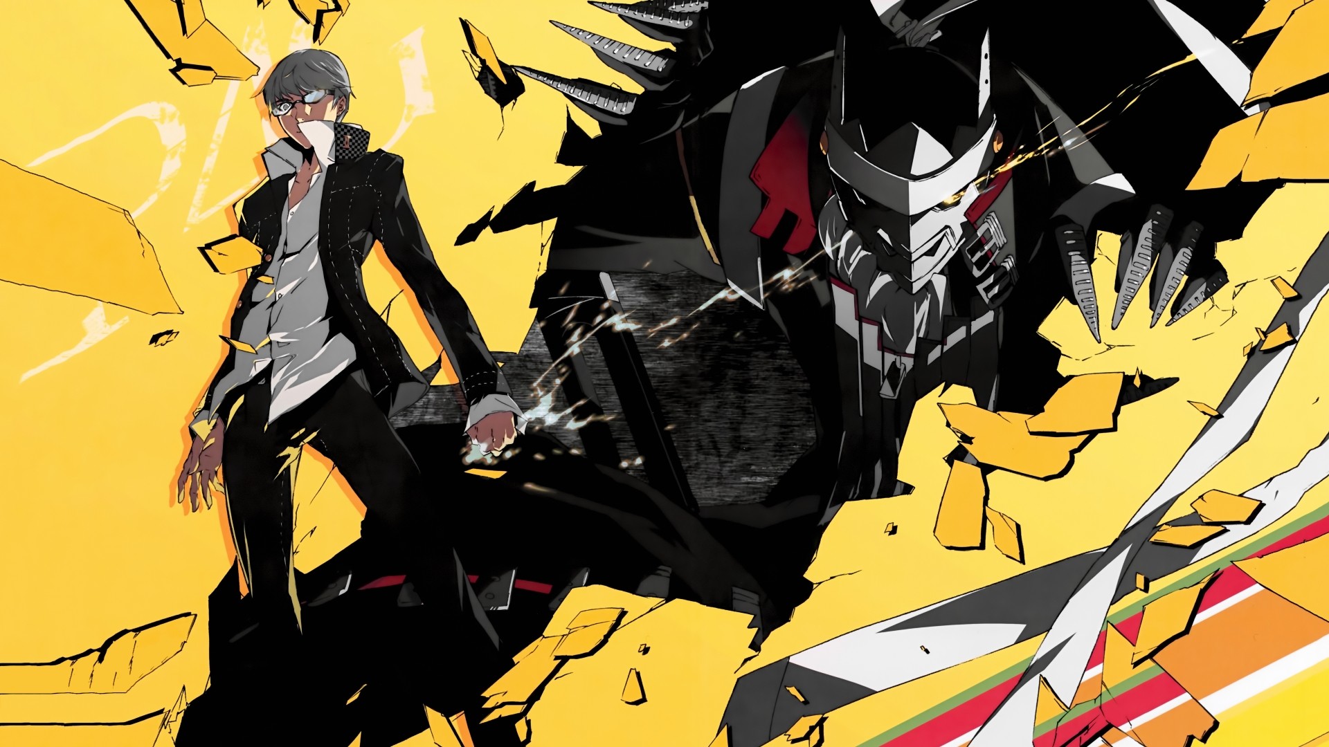 Anime Shin Megami Tensei Series Persona 4 Video Games Narukami Yu 1920x1080