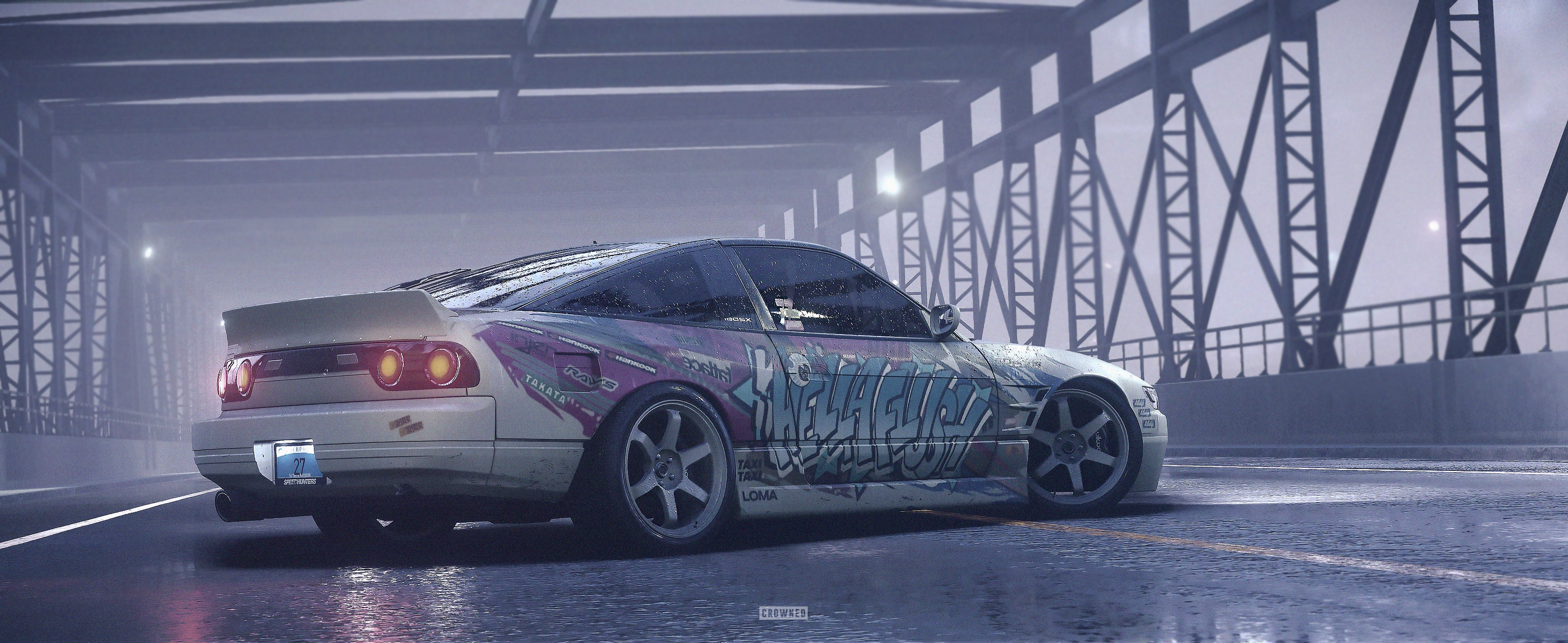 CROWNED Need For Speed Nissan 200SX 3417x1401