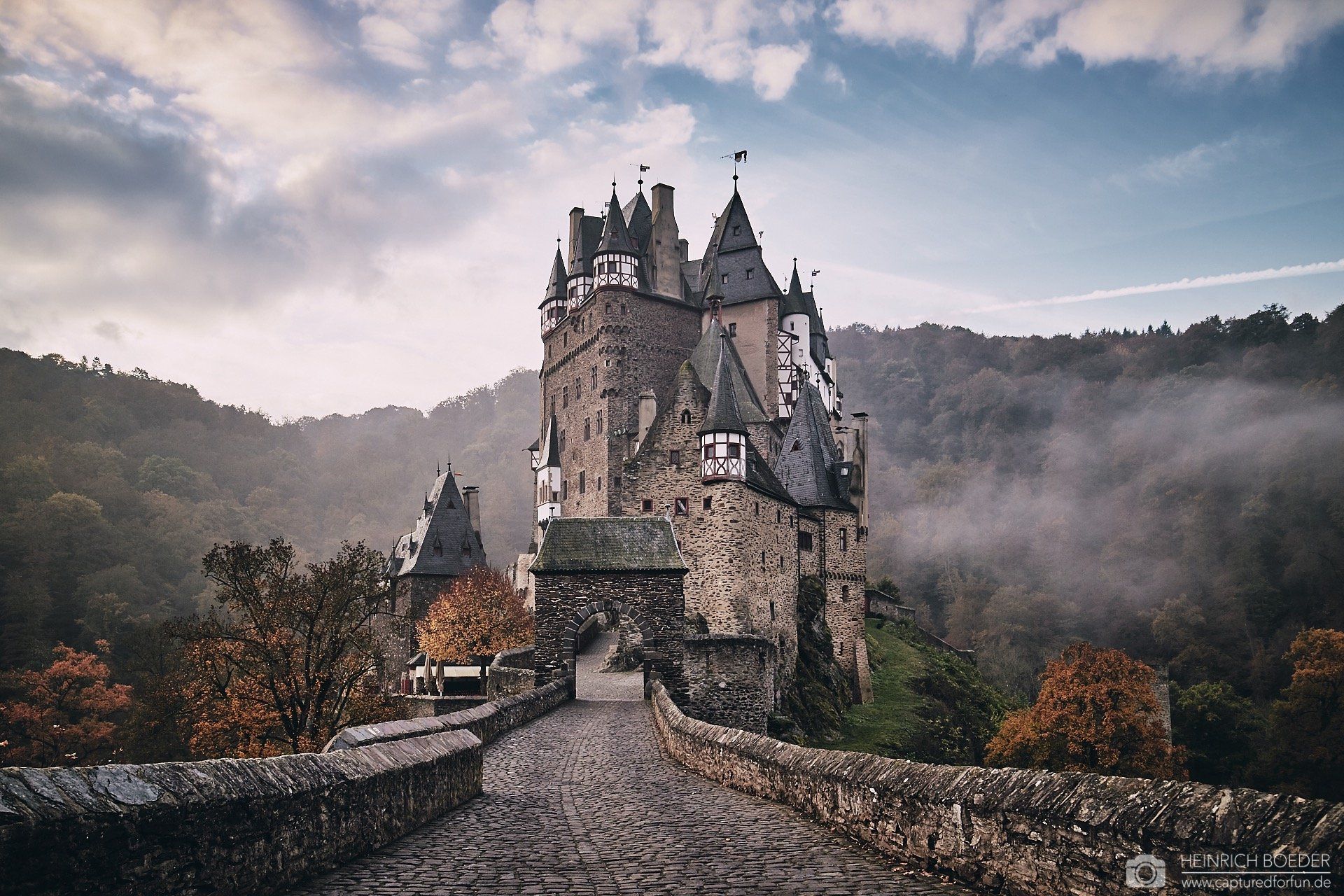 Eltz Castle Germany Castle Building Architecture Old Building 1920x1280