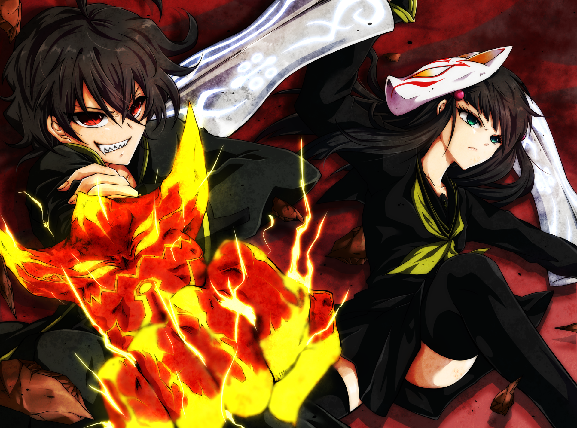 Anime Twin Star Exorcists 1920x1424